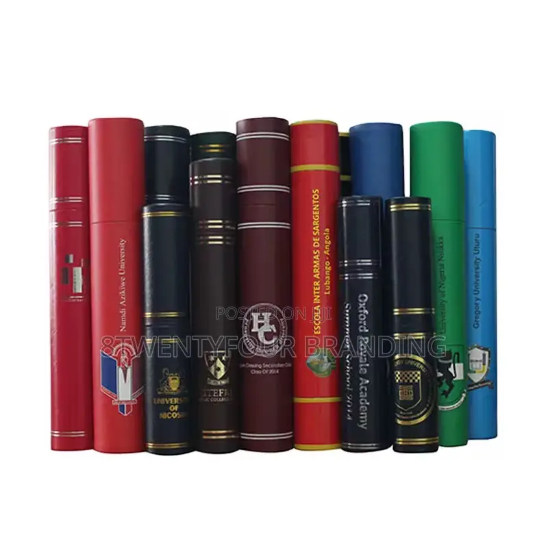 Certificate Scroll Holder Tube (Full Customization)