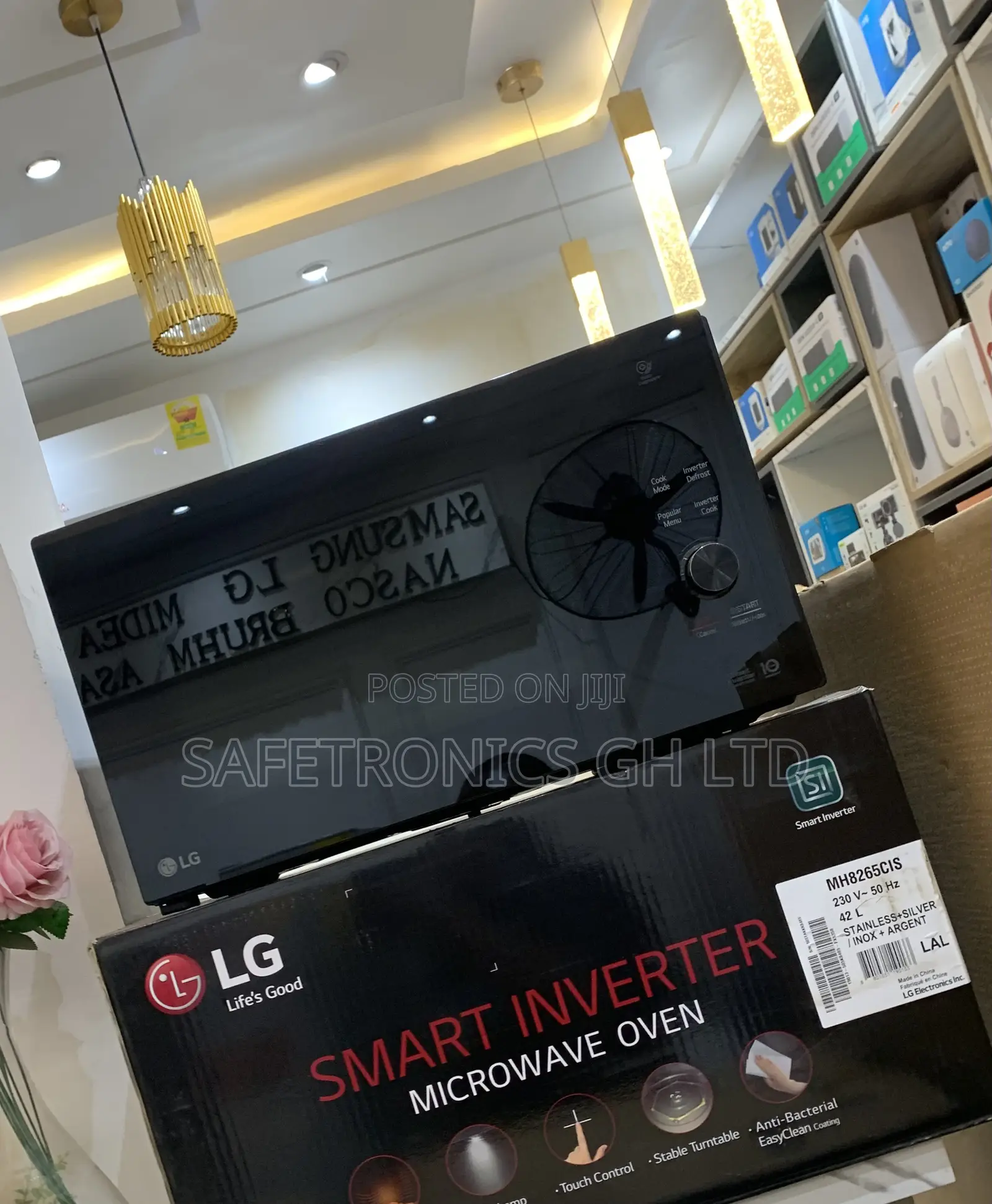 Order Smart Inverter 42 Liters Countertop Black Lg Electric Microwave
