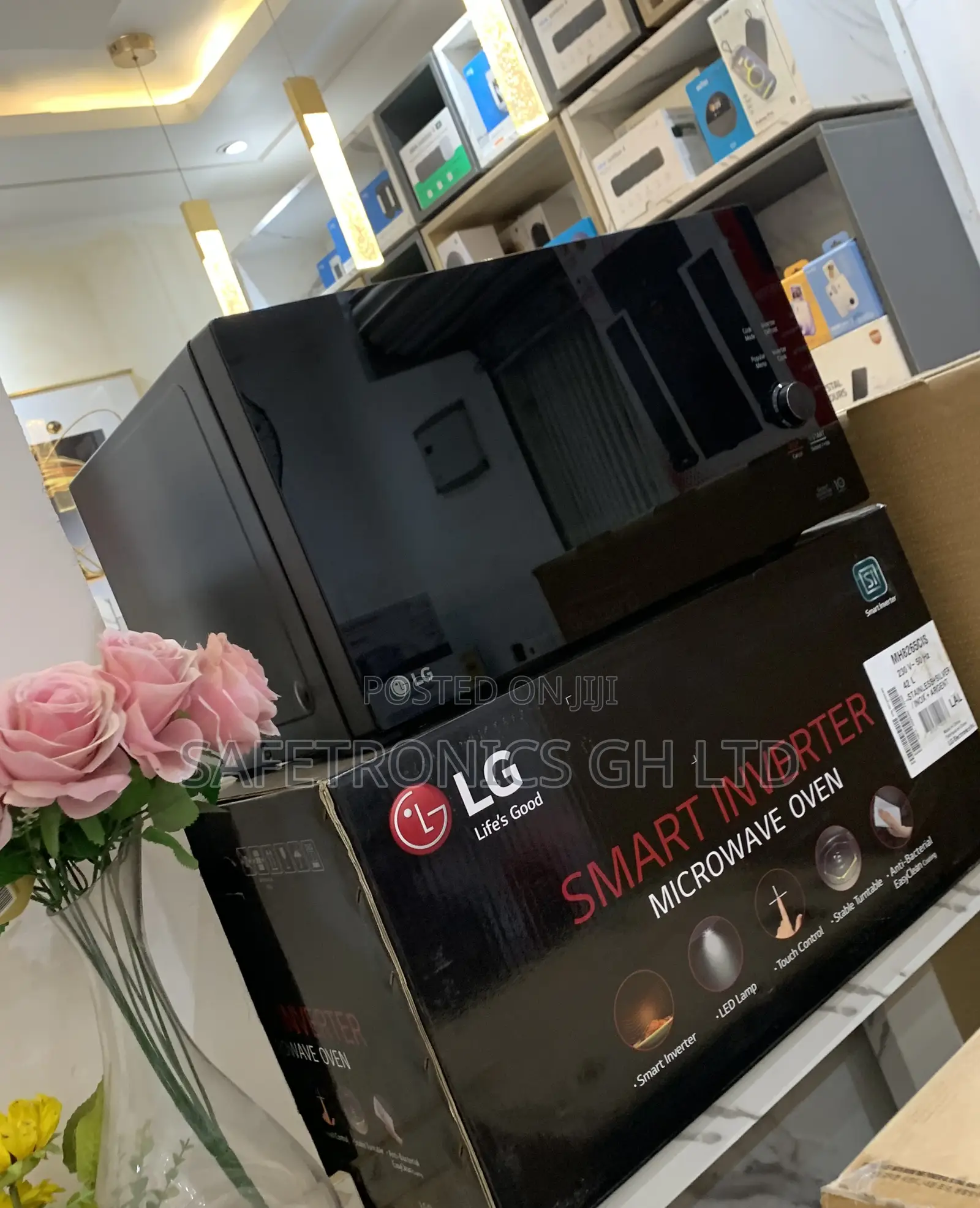 Exclusive Black Electric 42 Liters Countertop Lg Smart Inverter