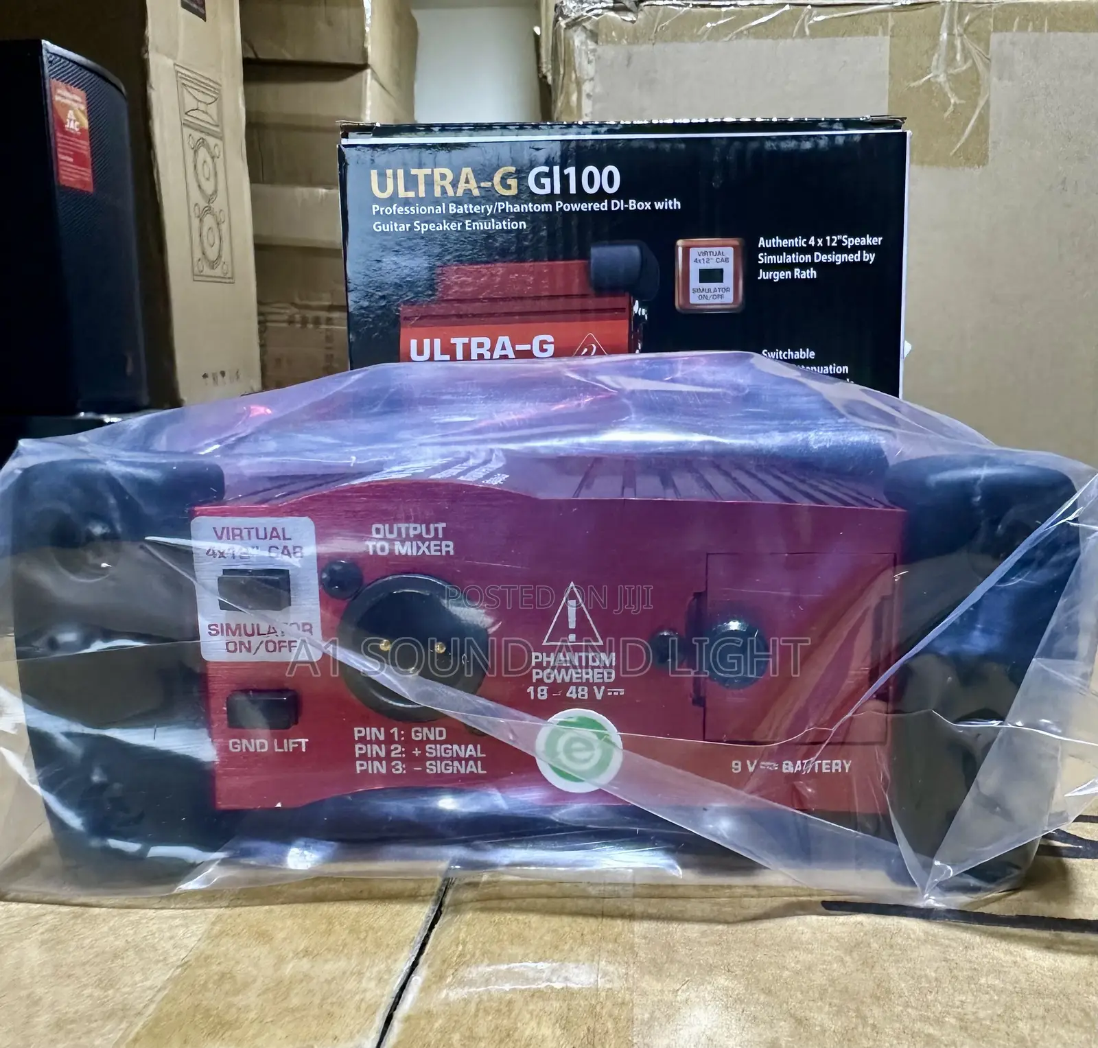 Ultra -g Behringer Di- Box