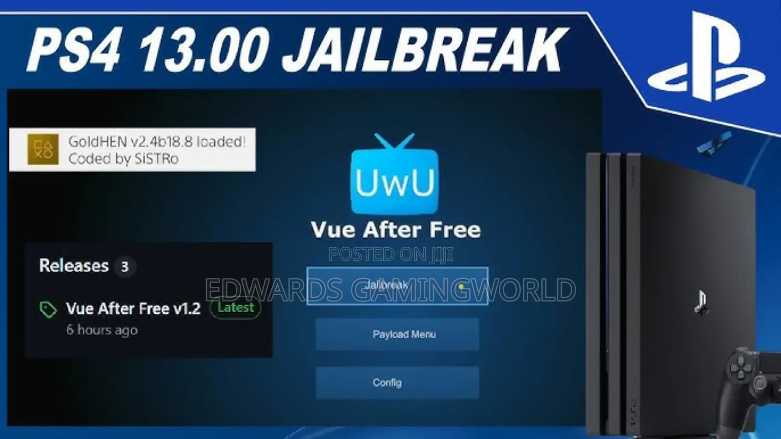 Ps4 Jailbreak 13.00 or Less