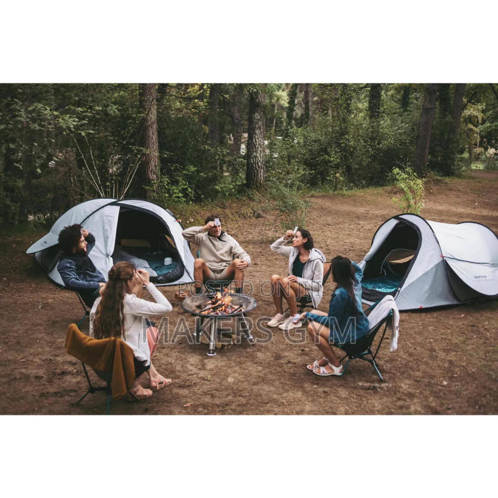 Camping Tent (For 2 Pole) Instant Raise