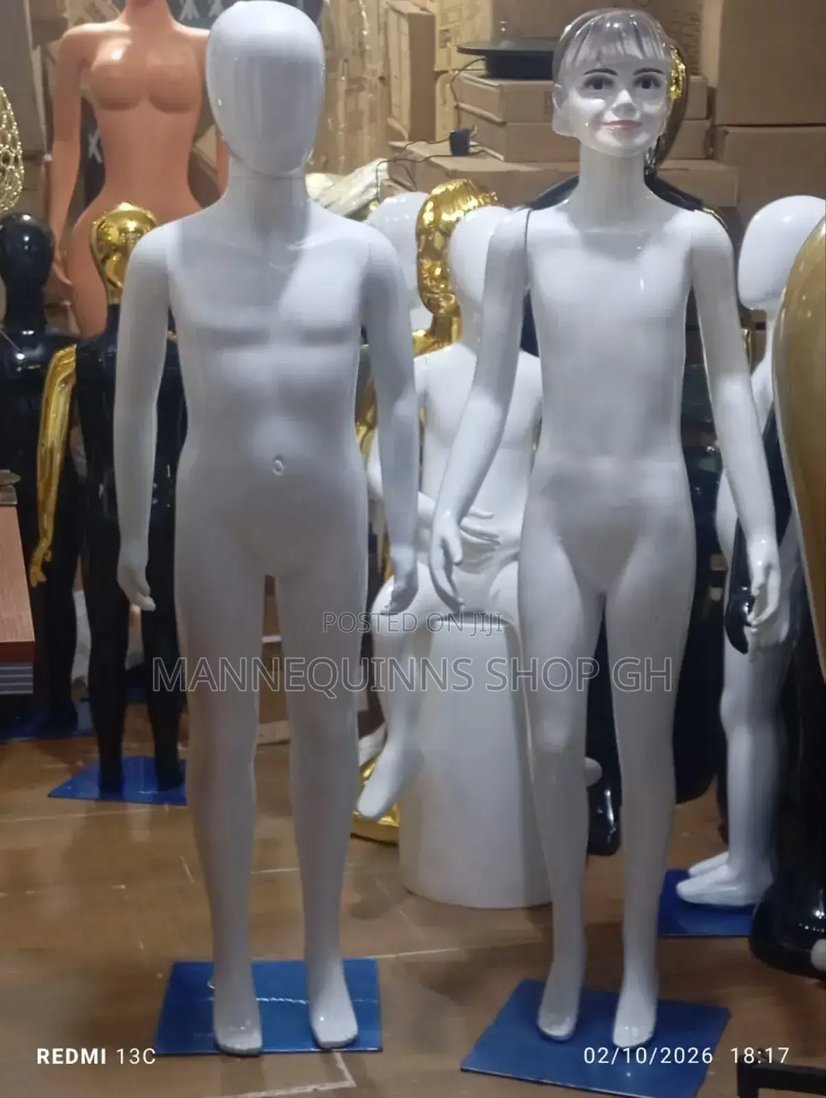 Faceless Kids Mannequin Available