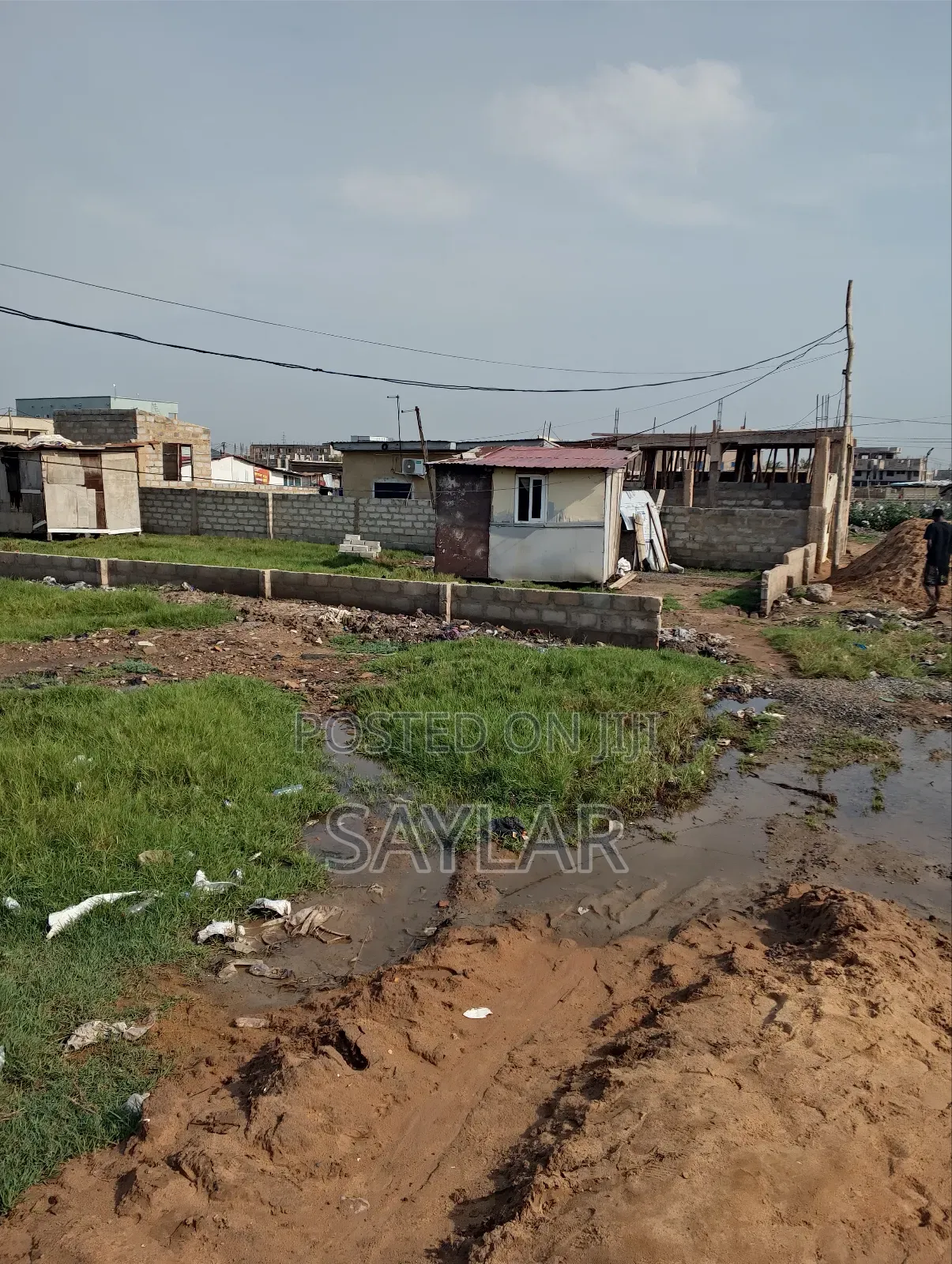 A Special Half Plot for Sale Klagon Close to Pentecost Church Side