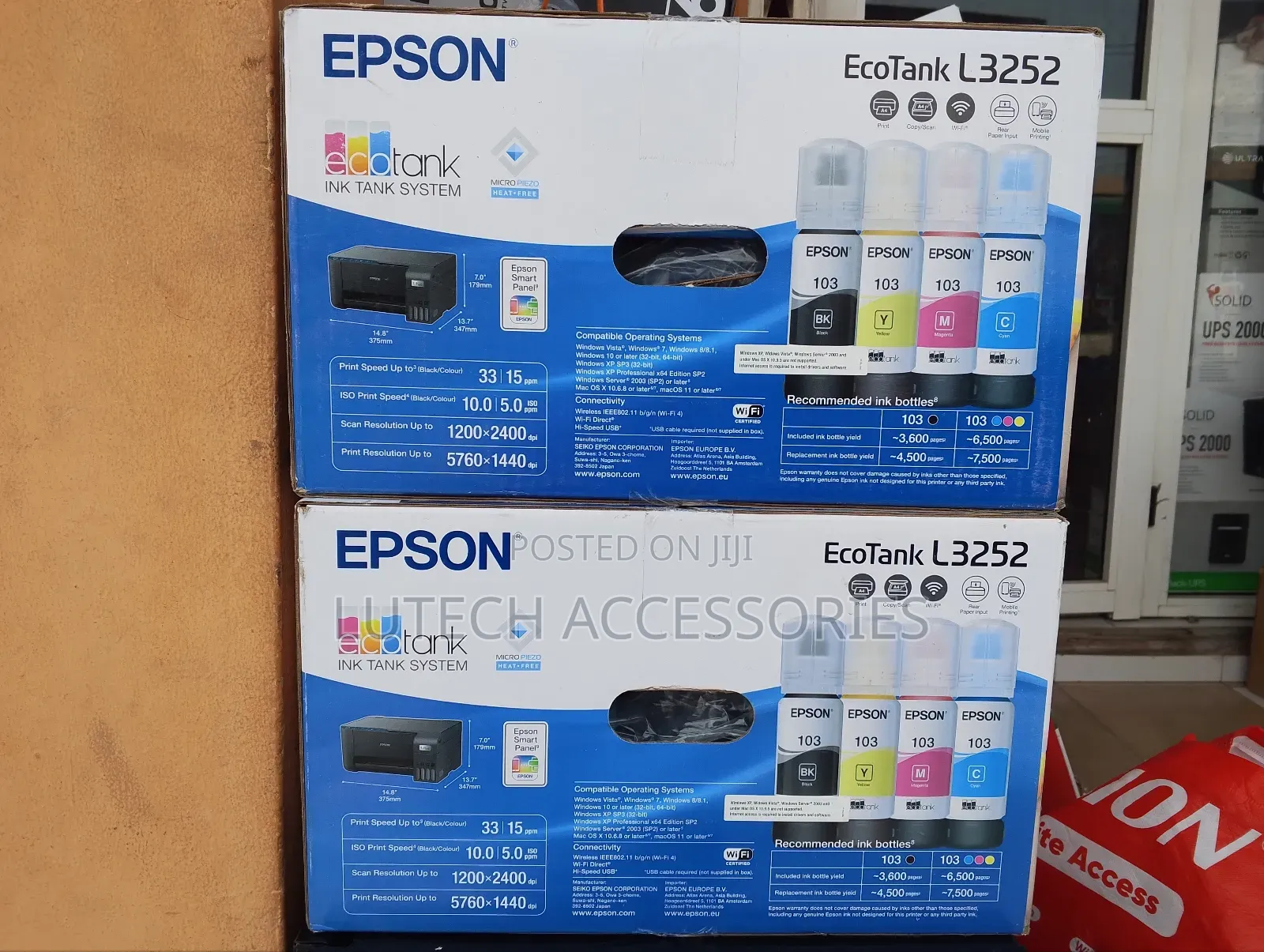 Epson Ecotank Printer L3252
