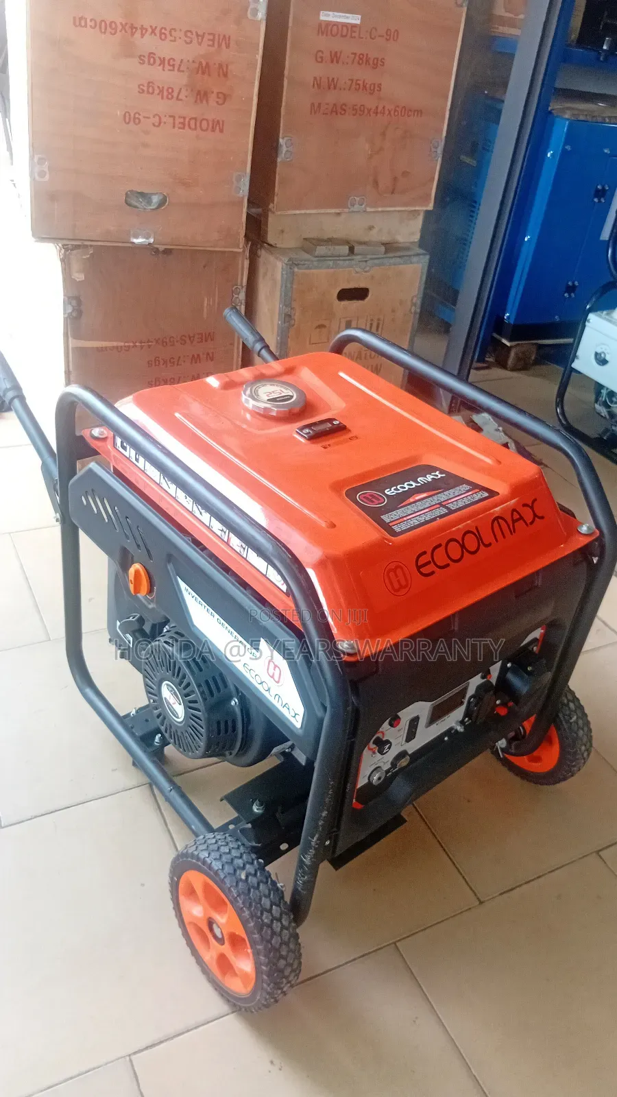 Inverter Gen. Ecoolmax 12.5kva Inverter Generator – 25l Long Runtime