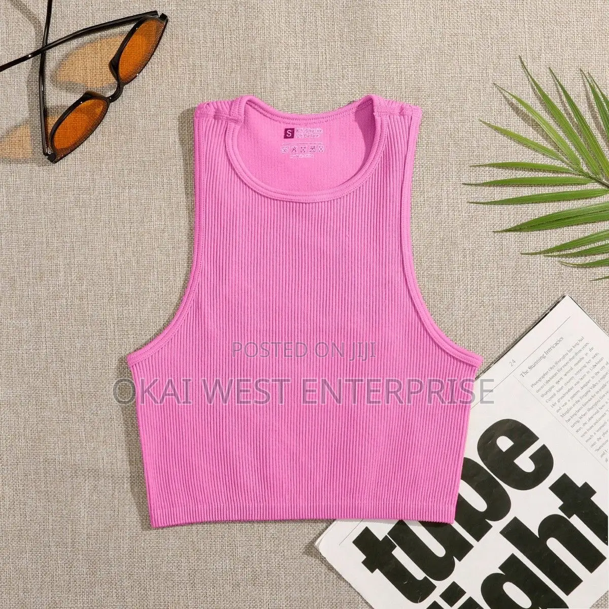 Chic Sporty Exposed Navel Vest - Your New Go-to for Versatile Style