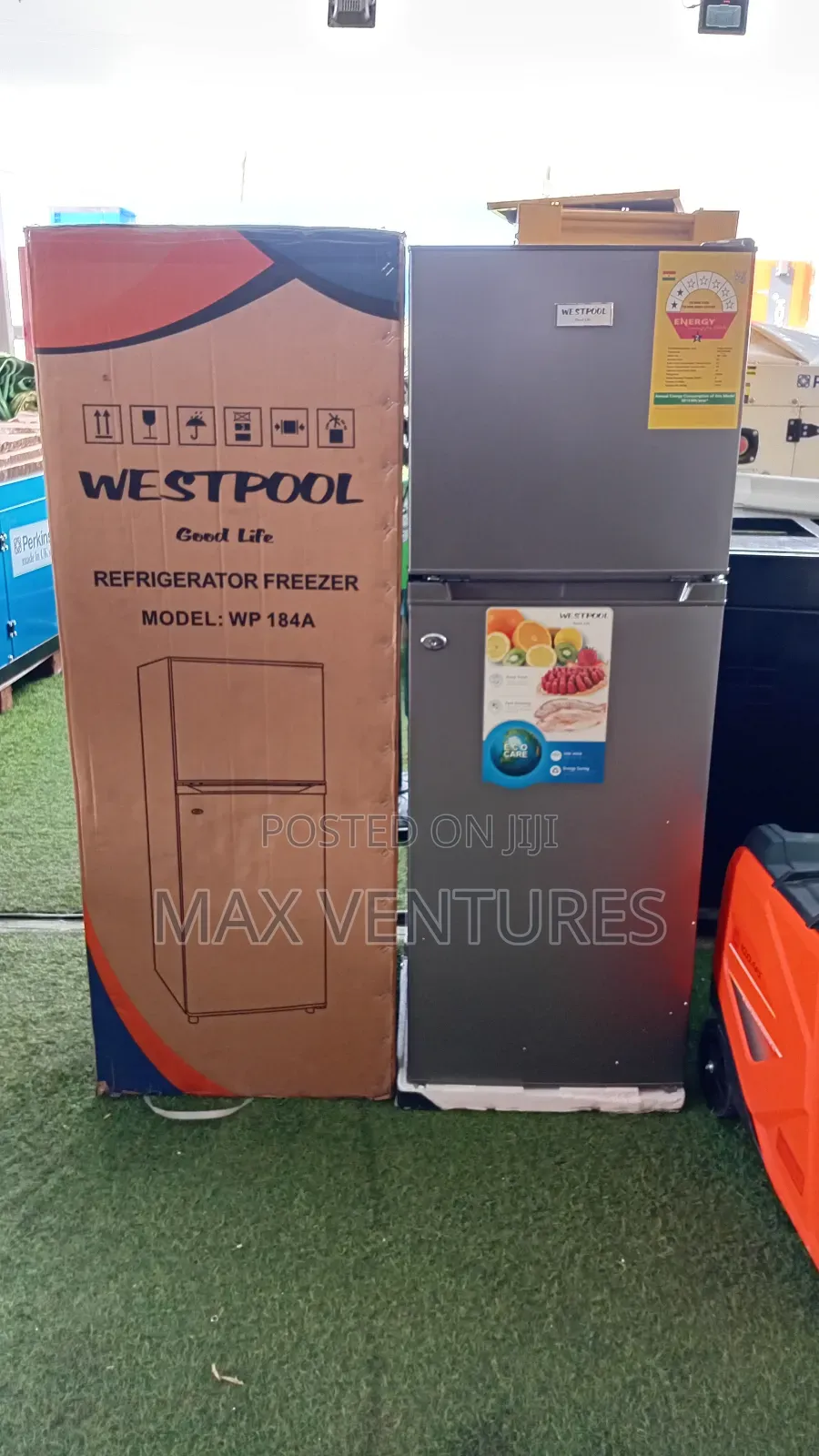 Westpool Wp - 184a Top Freezer Fridge + Child Lock