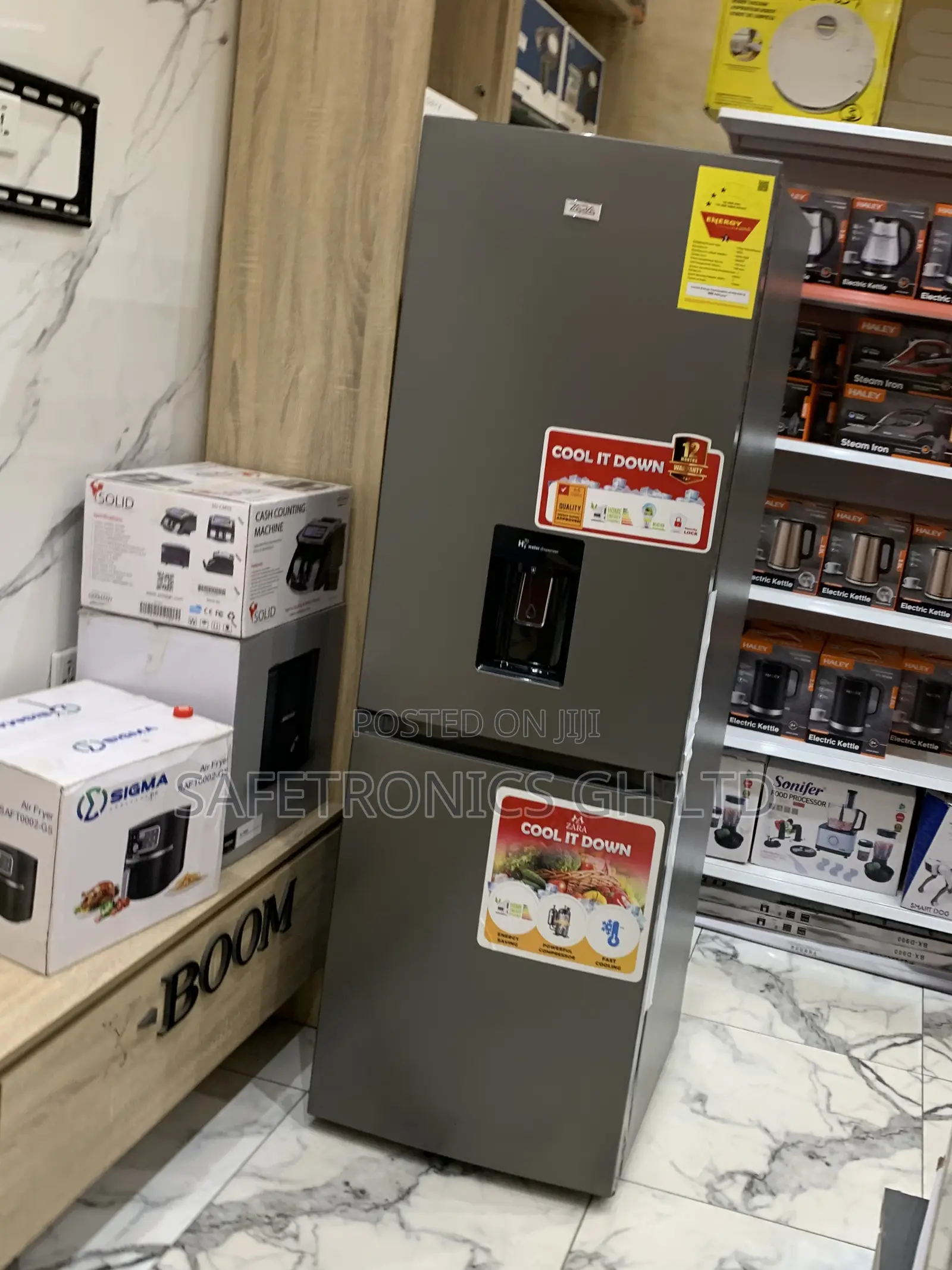 Authentic 300 Liters Electric Zara-40bwd Bottom Mount Refrigerator