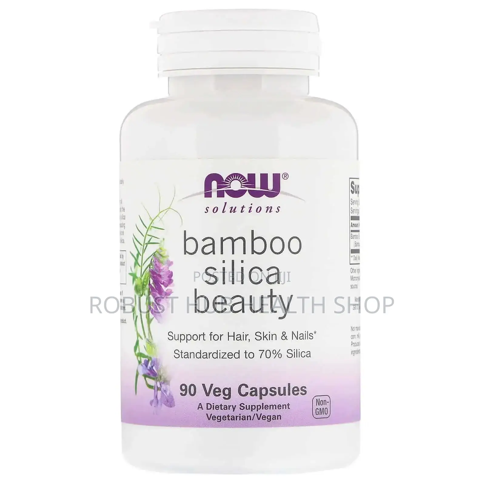 Now Solutions Bamboo Silica Beauty (Support for Hair, Skin Nails)