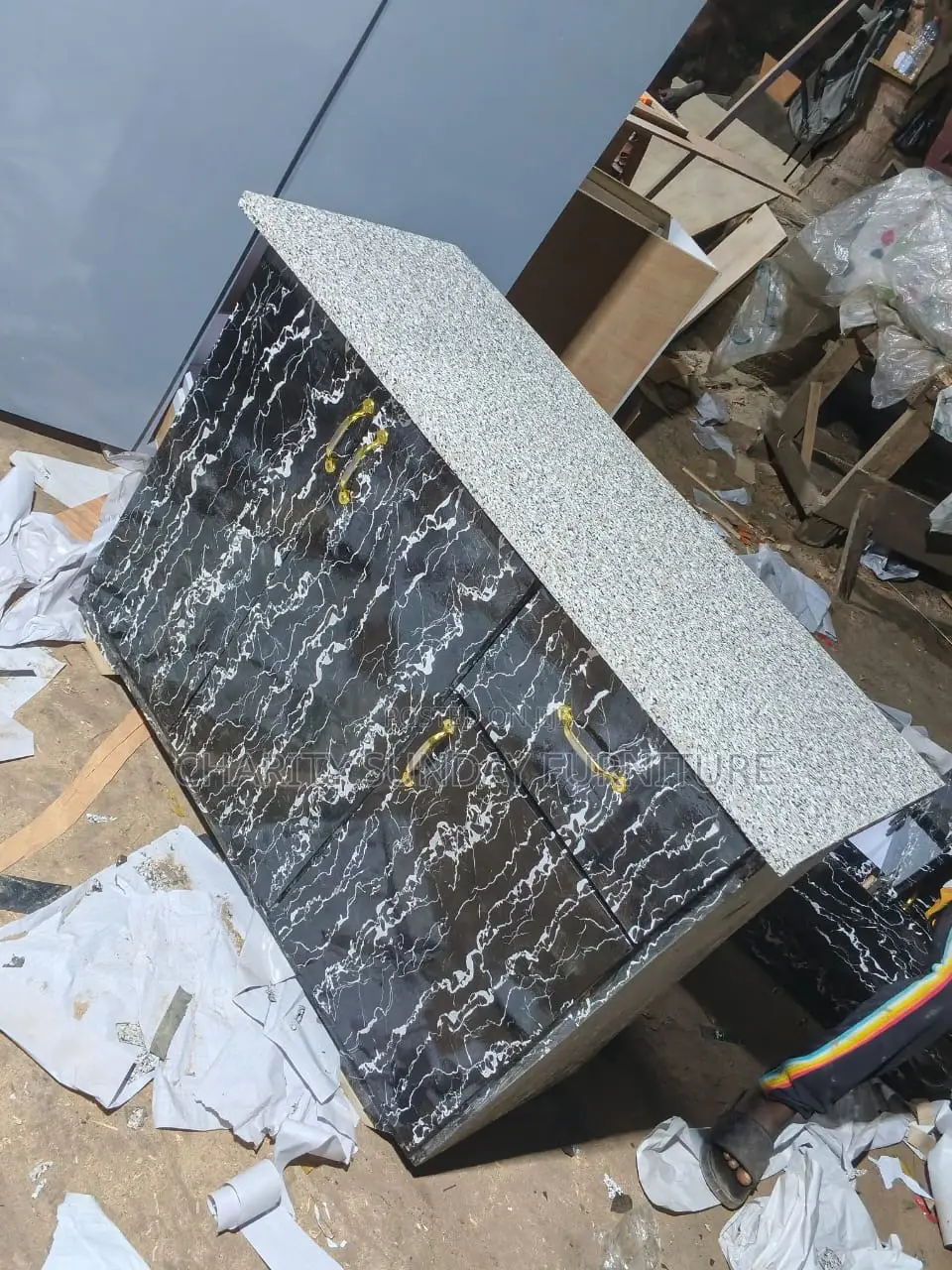 Neat and Affordable Down Cabinet