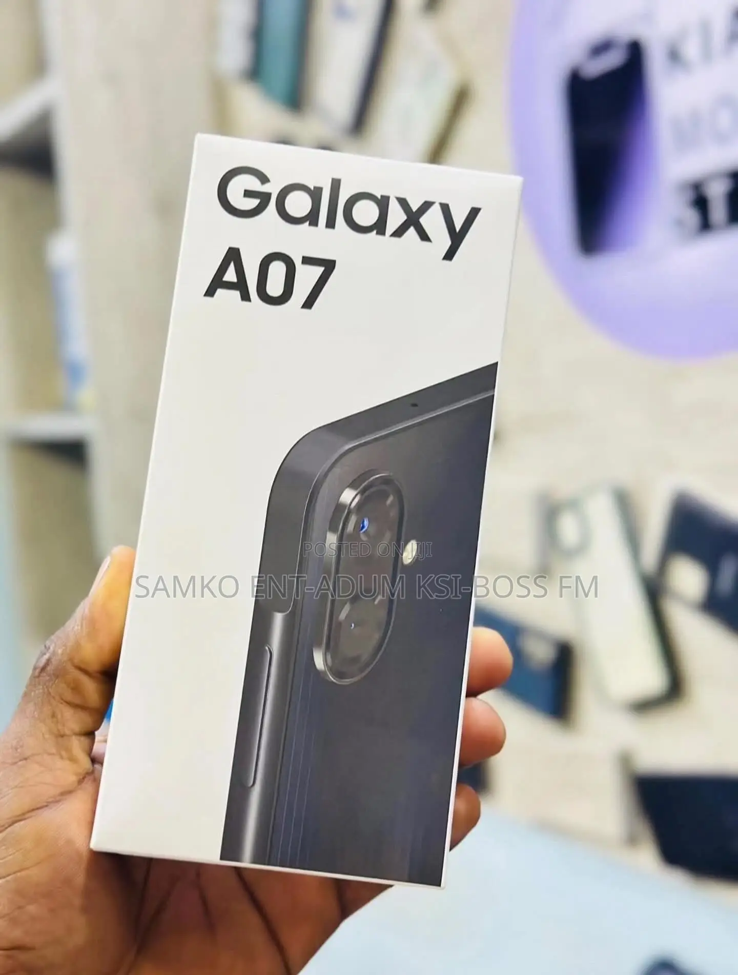 New Samsung Galaxy A07 4G 64 GB Black