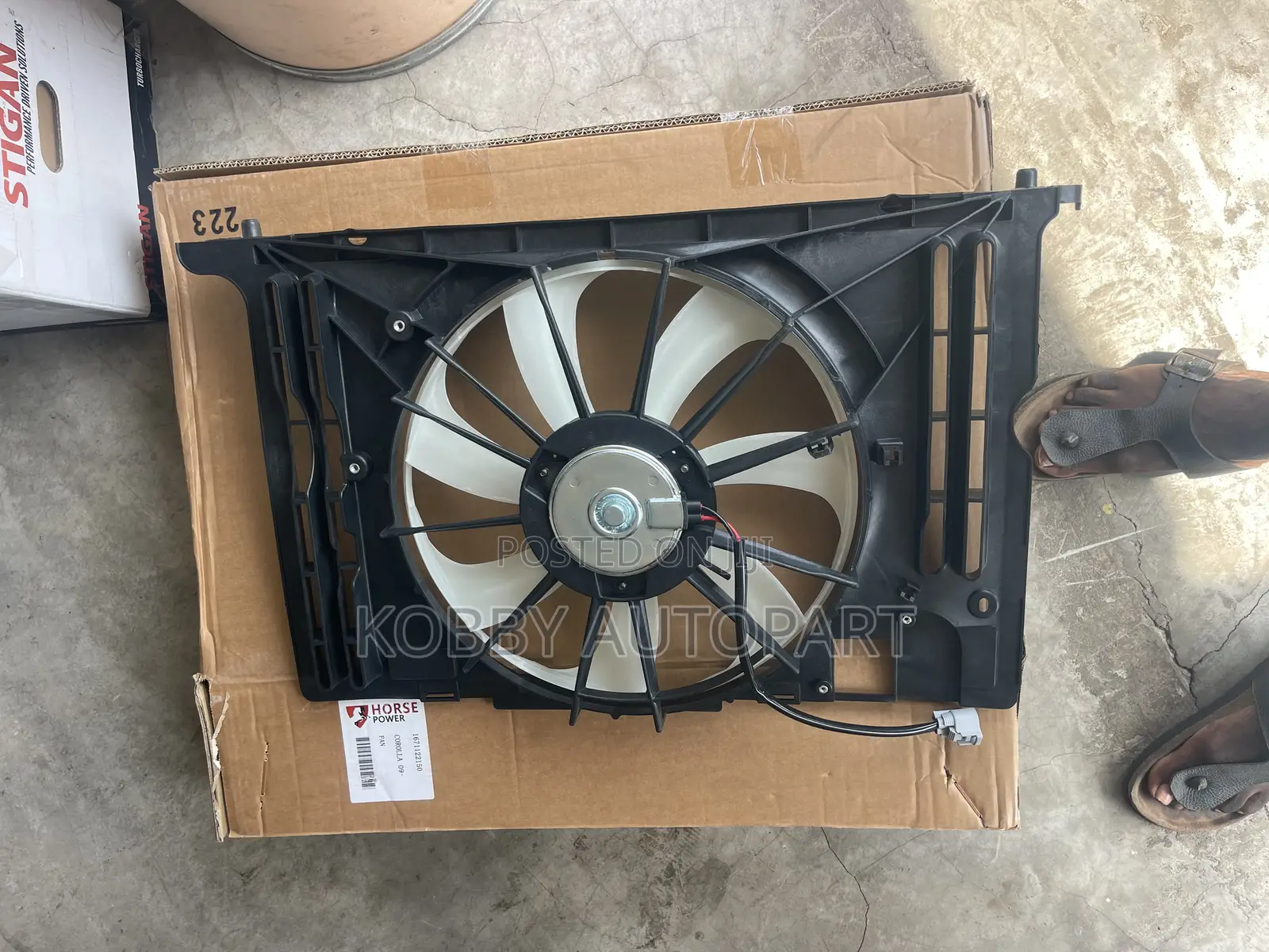 Toyota Corolla Radiator Fan 2009 2010 2011 2012 2013