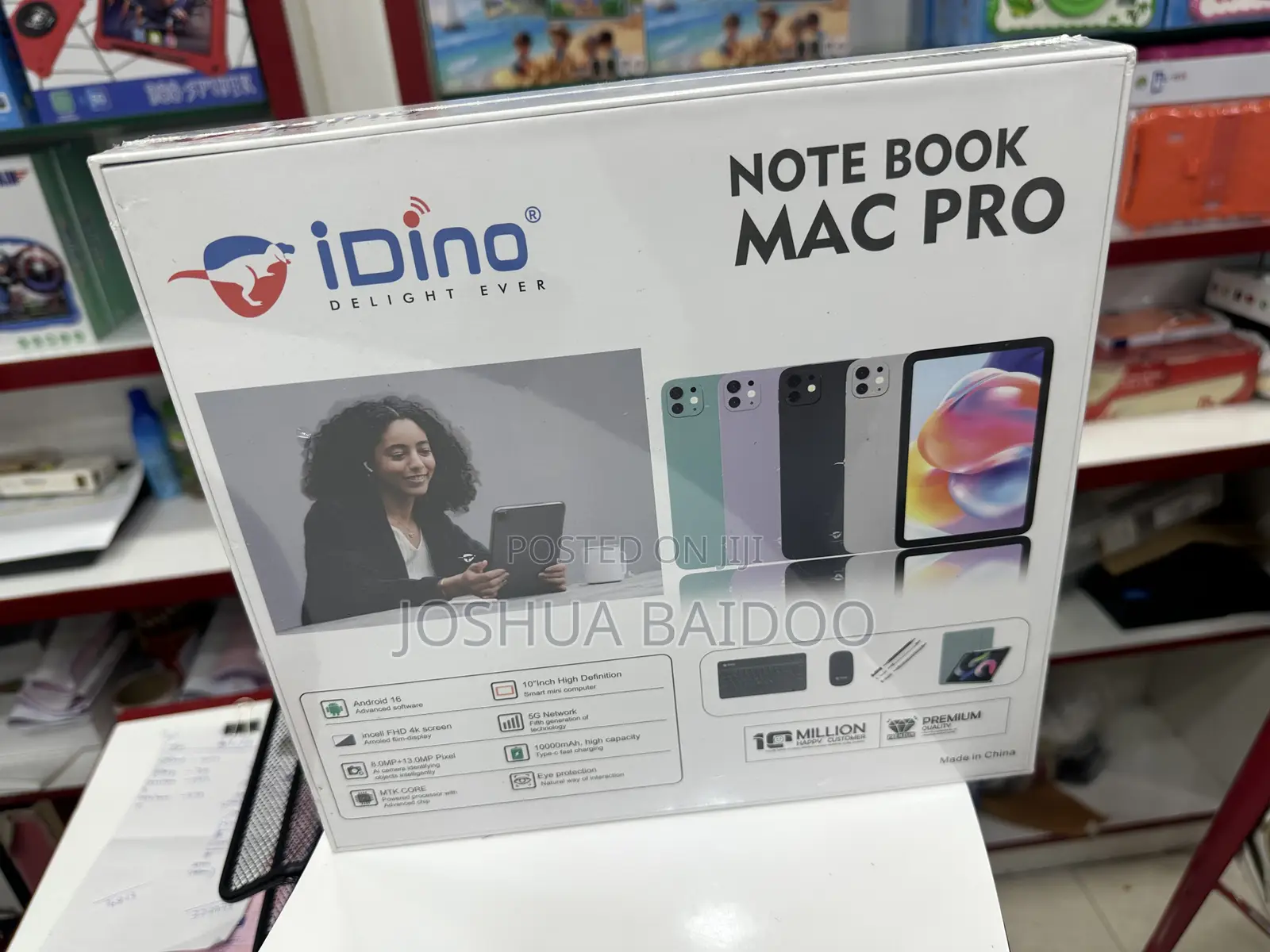 New Idino Notebook Mac Pro 512 GB Black