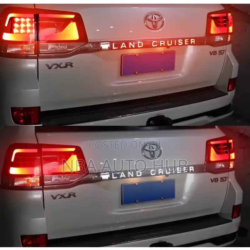Land Cruiser Trunk Chrome Led Lamp