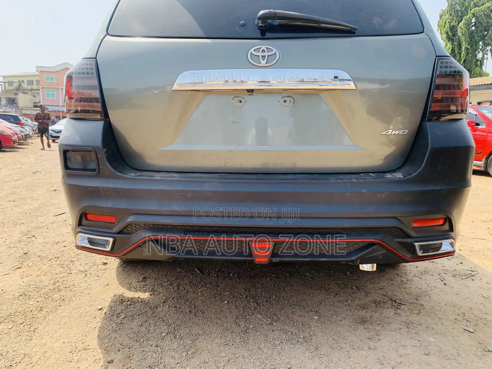 Toyota Highland 2009-14 Lexus Upgrade Spec Bumper With Spec Head Light