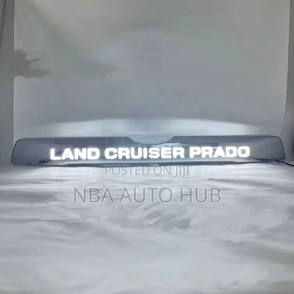 Land Cruiser Prado Back Trunk Chrome Led Lamp