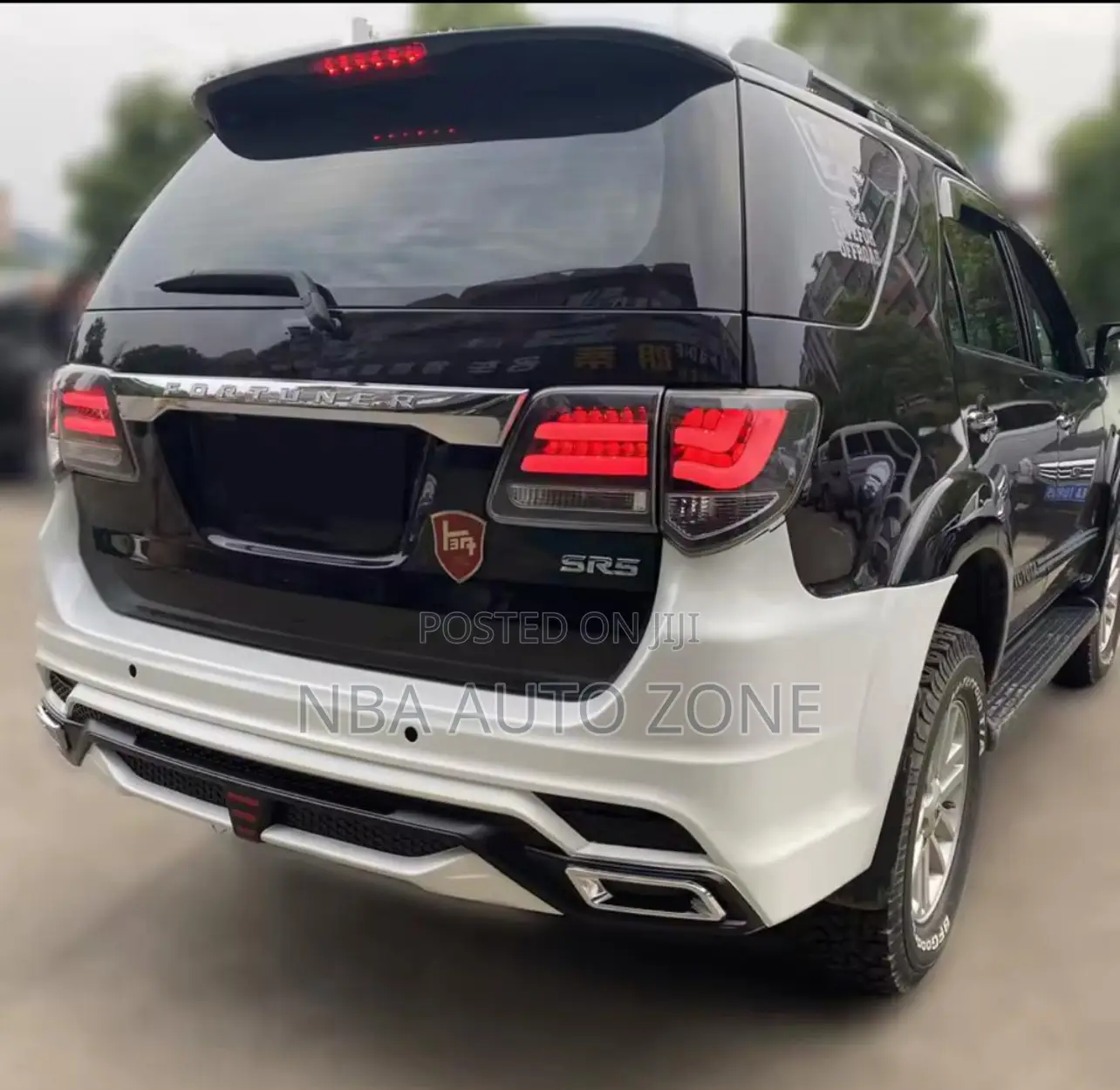 Toyota Fortuner 2012-15 Lexus Bumper Complete Front and Back Bumper