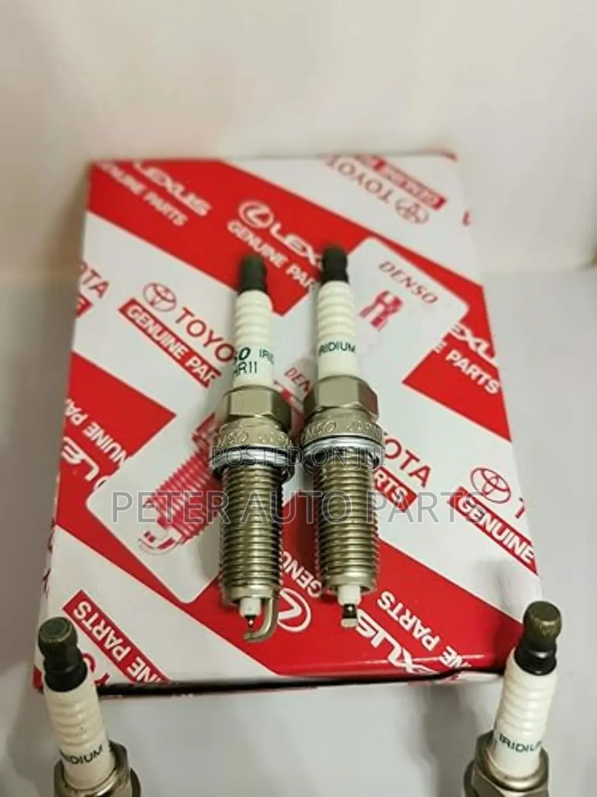 Toyota Corolla 2013-15 Spark Plugs.