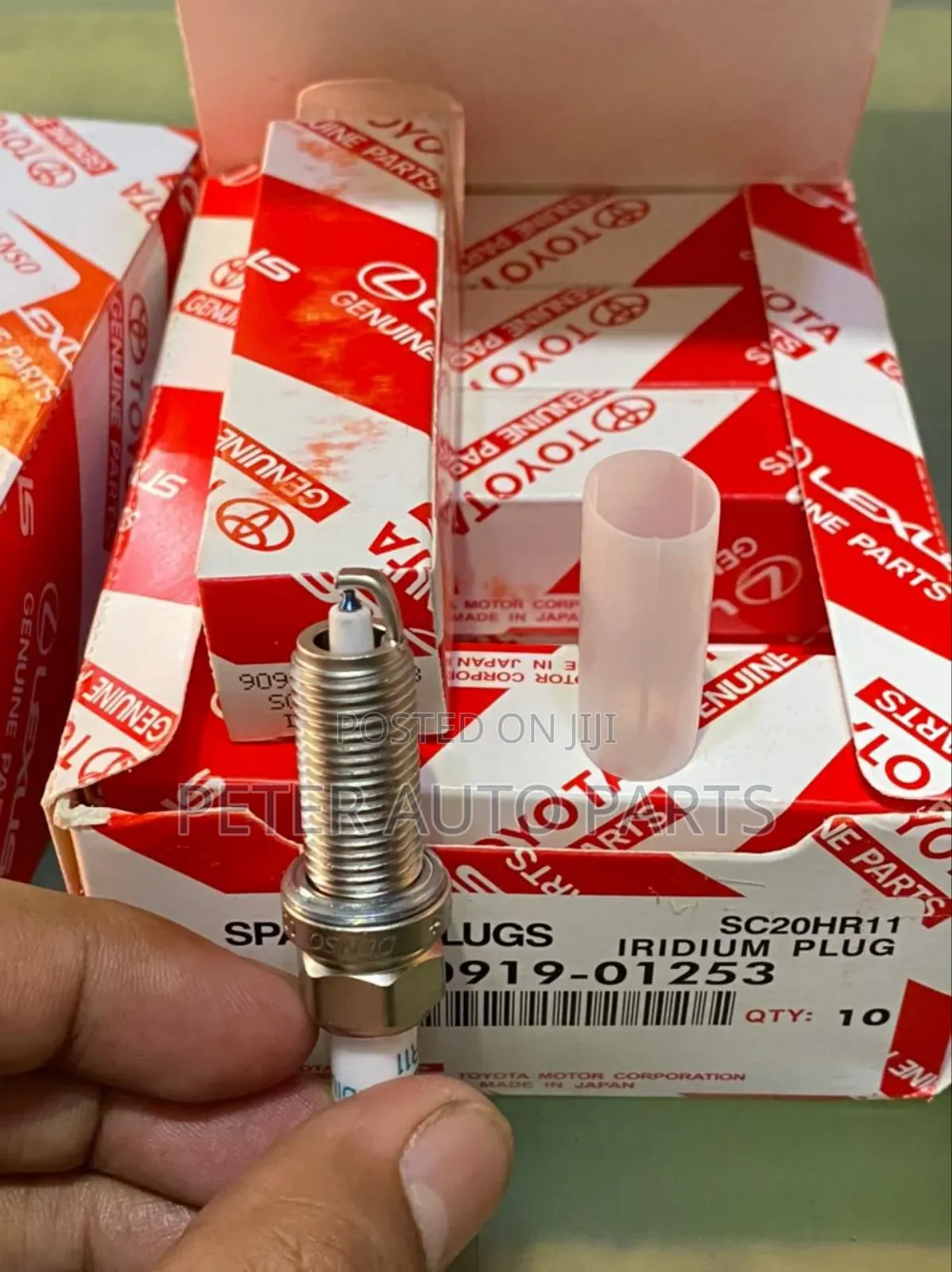 Toyota Corolla 2009-11 Spark Plugs.