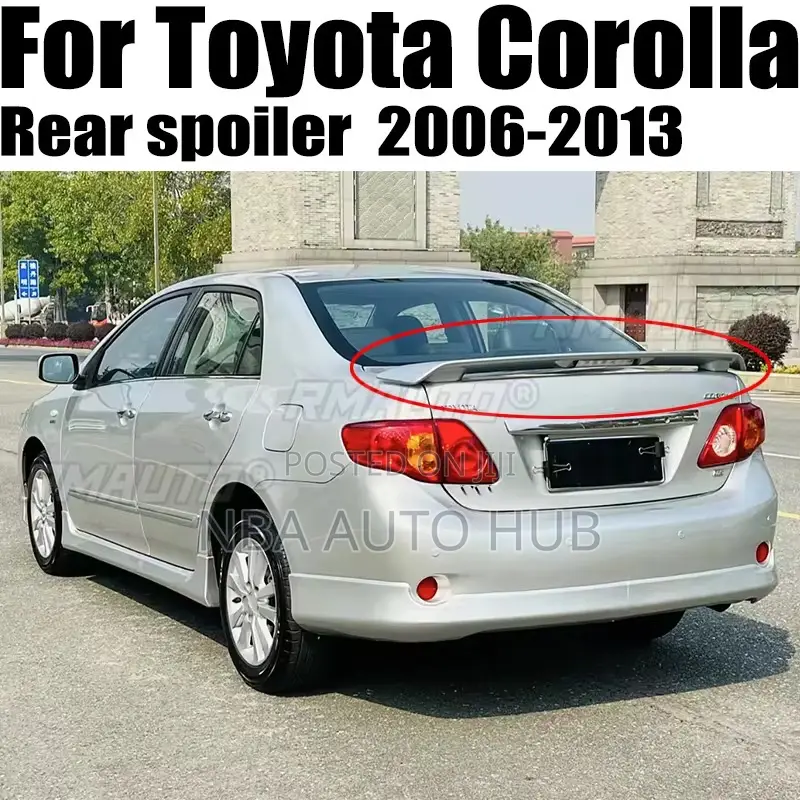 Toyota Corolla Boot Spoiler