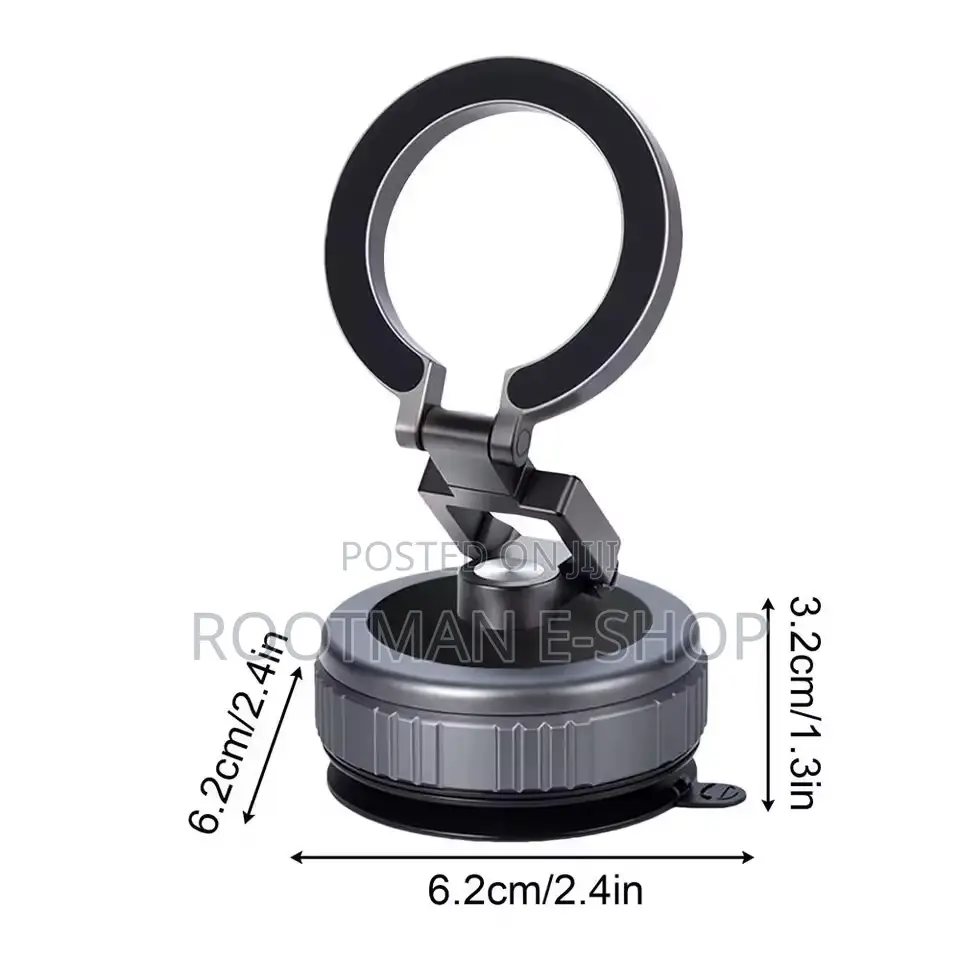 Generic Vacuum Suction Magnetic Bracket - Magsafe Phone Holder