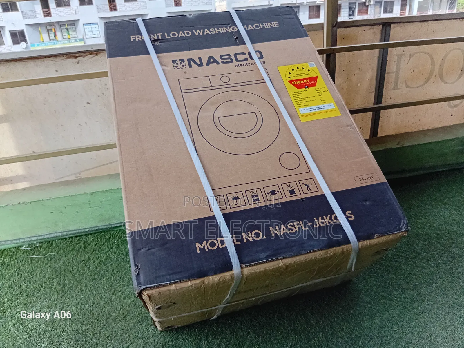 Nasco 6kg Front Load Washing Machine – Powerful Energy Saving