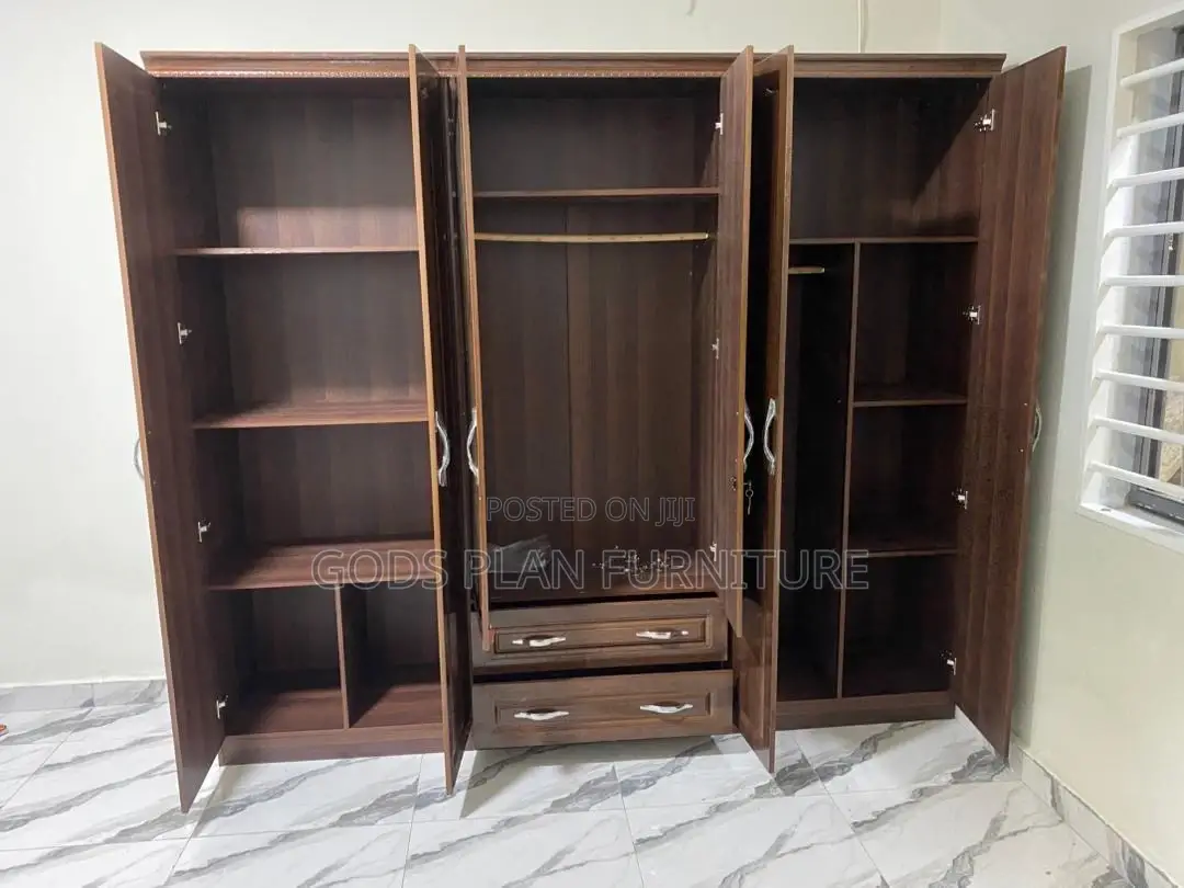 6 Doors Wooden Wardrobe 7.8