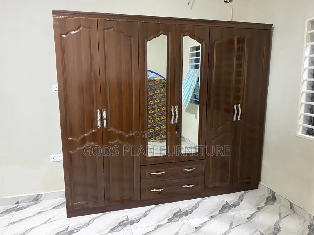 6 Doors Wooden Wardrobe 7.8