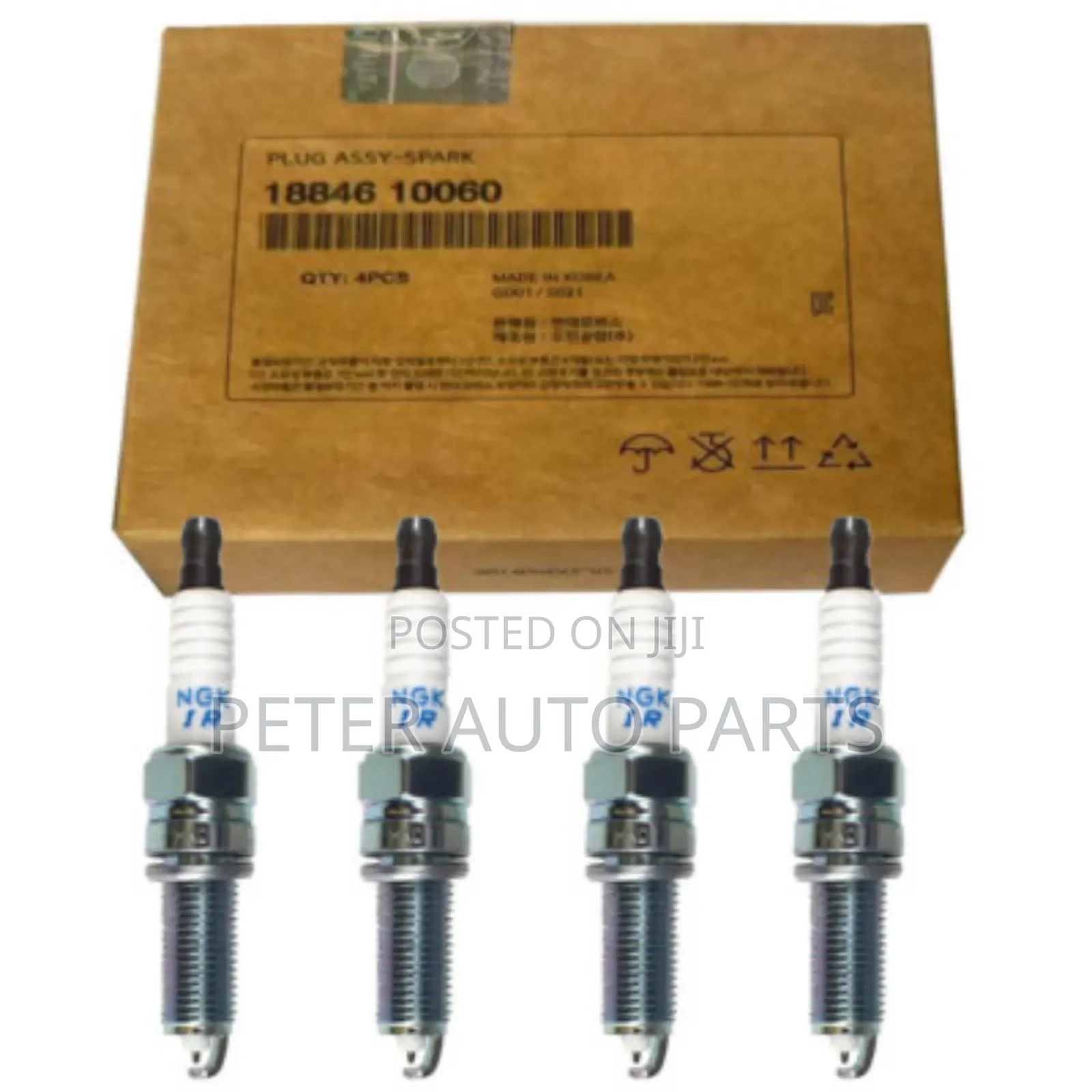 Hyundai Accent 2013-15 Spark Plugs. Standard.