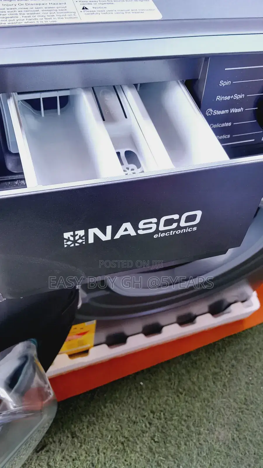 Front Loader Washing Machine 6kg,Nasco Washing Machine Brand New