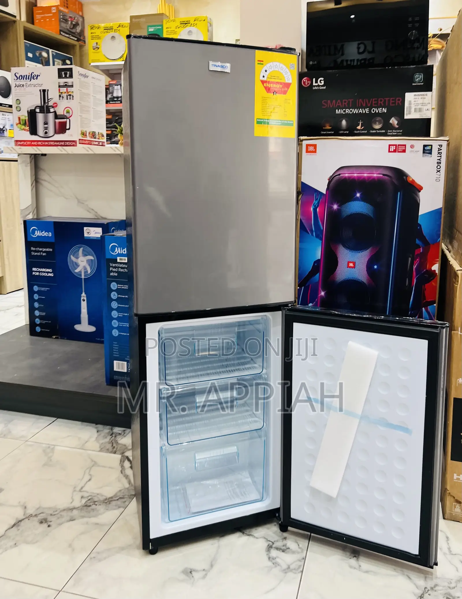 Get Unique Nasco-D2-20fl 158l Electric Refrigerator(Silver) 