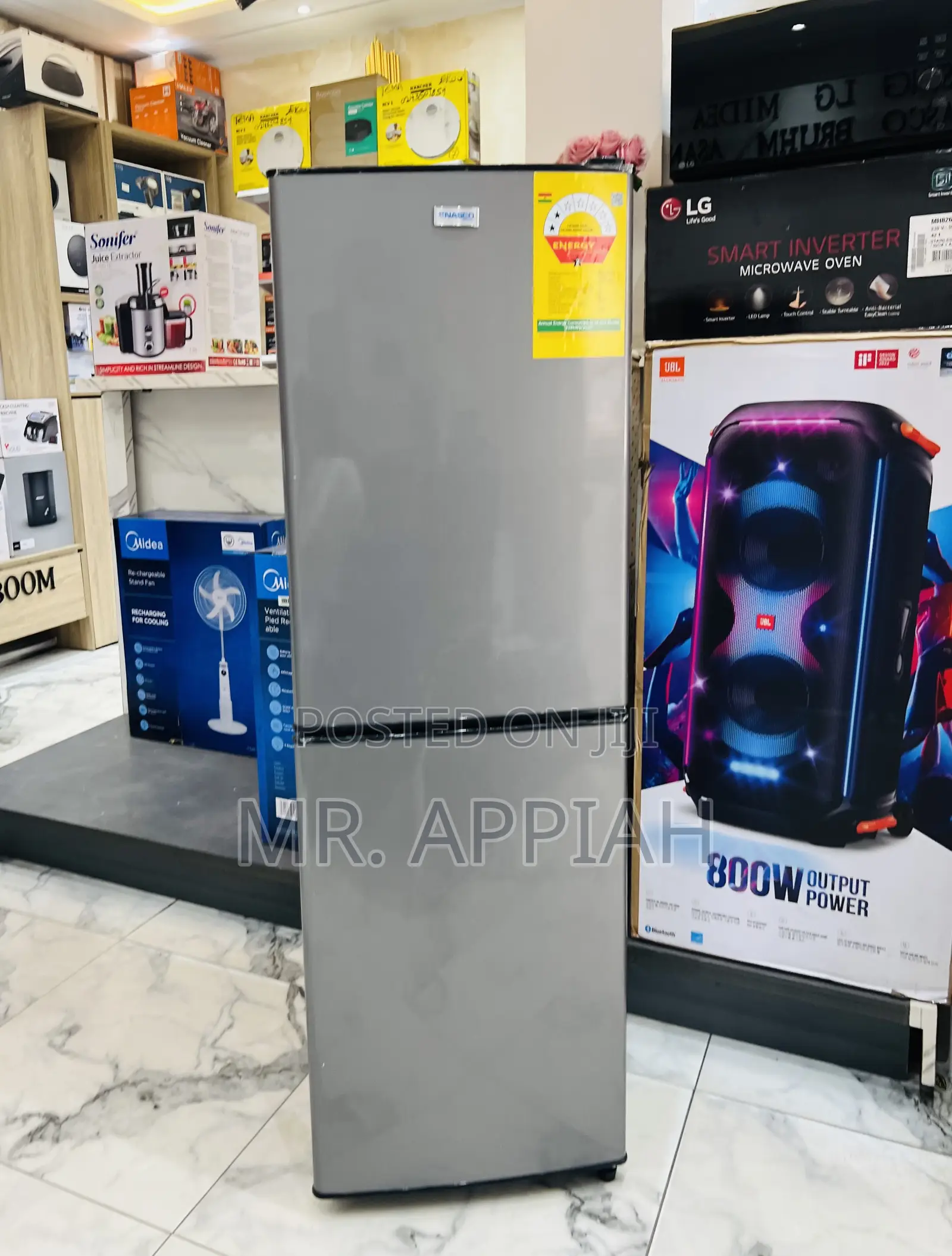 Choose Durable Nasco-D2-20fl Bottom Mount Freezer Fridge(158liters).
