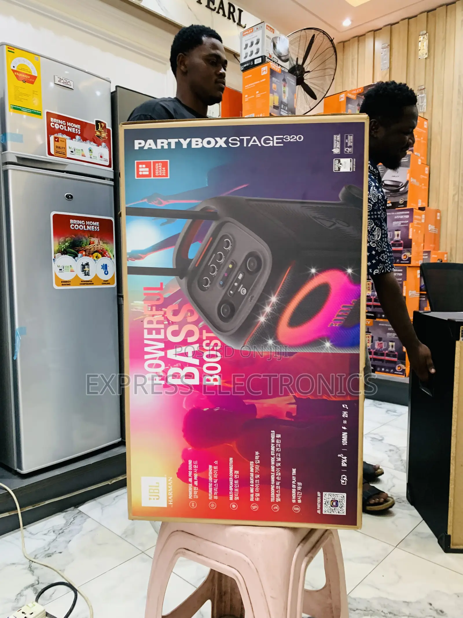 Get a New Sleek Sound System JBL 320