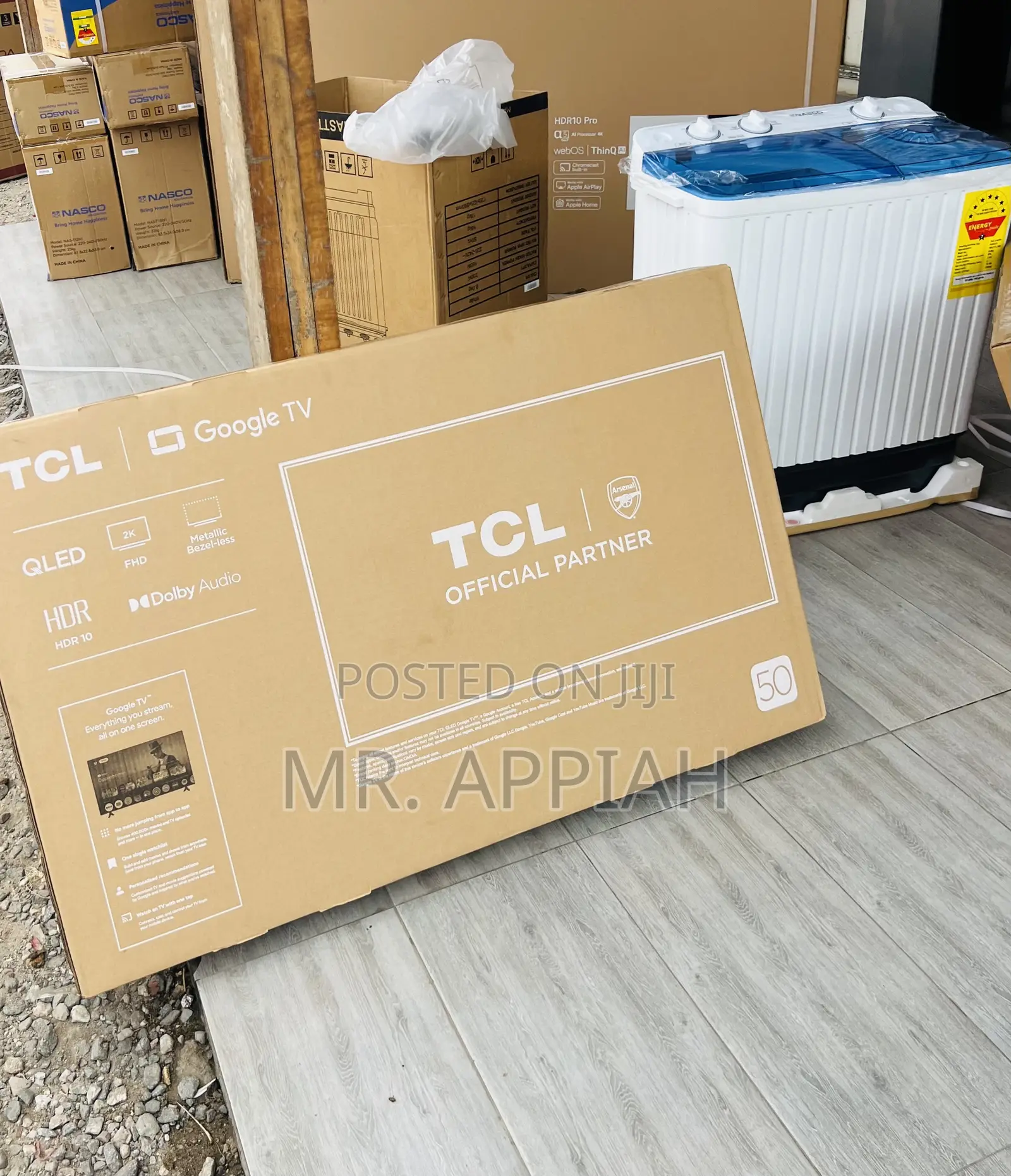 Choose Durable TCL-50s5k 50 Inch Qled Smart Satellite Android Tv.