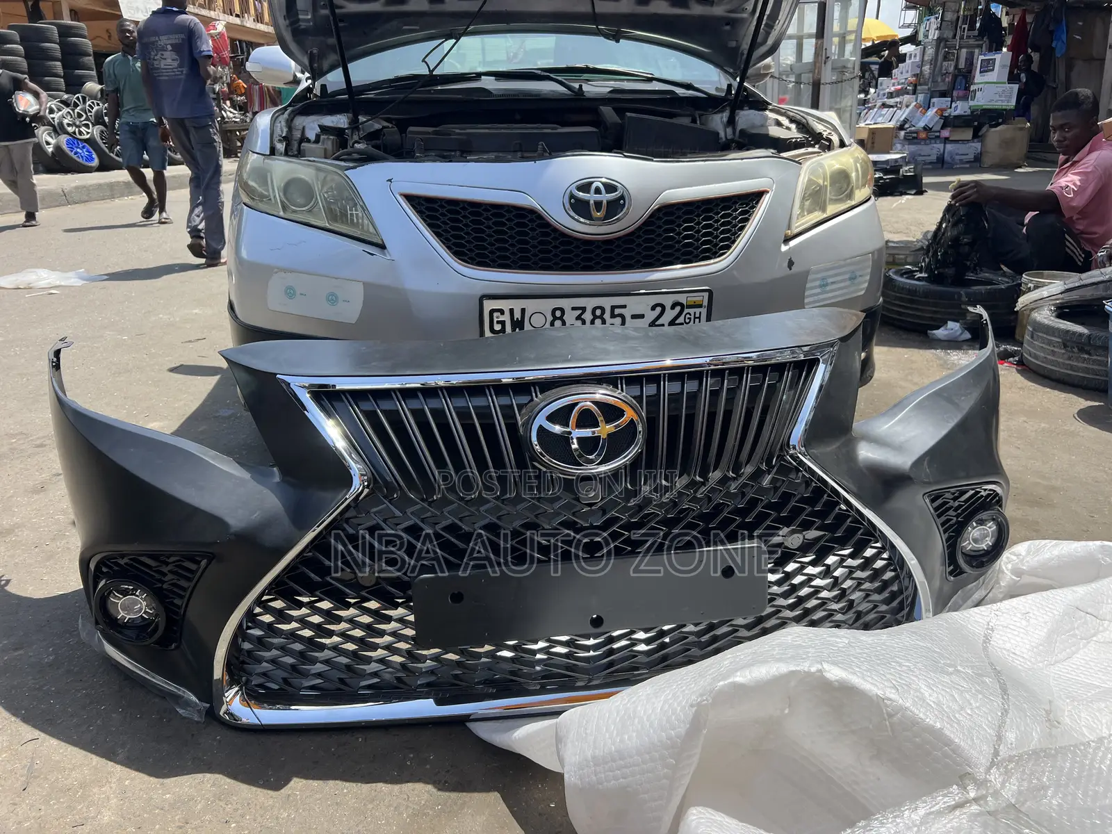 Toyota Camry 2008-10 Lexus Spec Bumper Complete