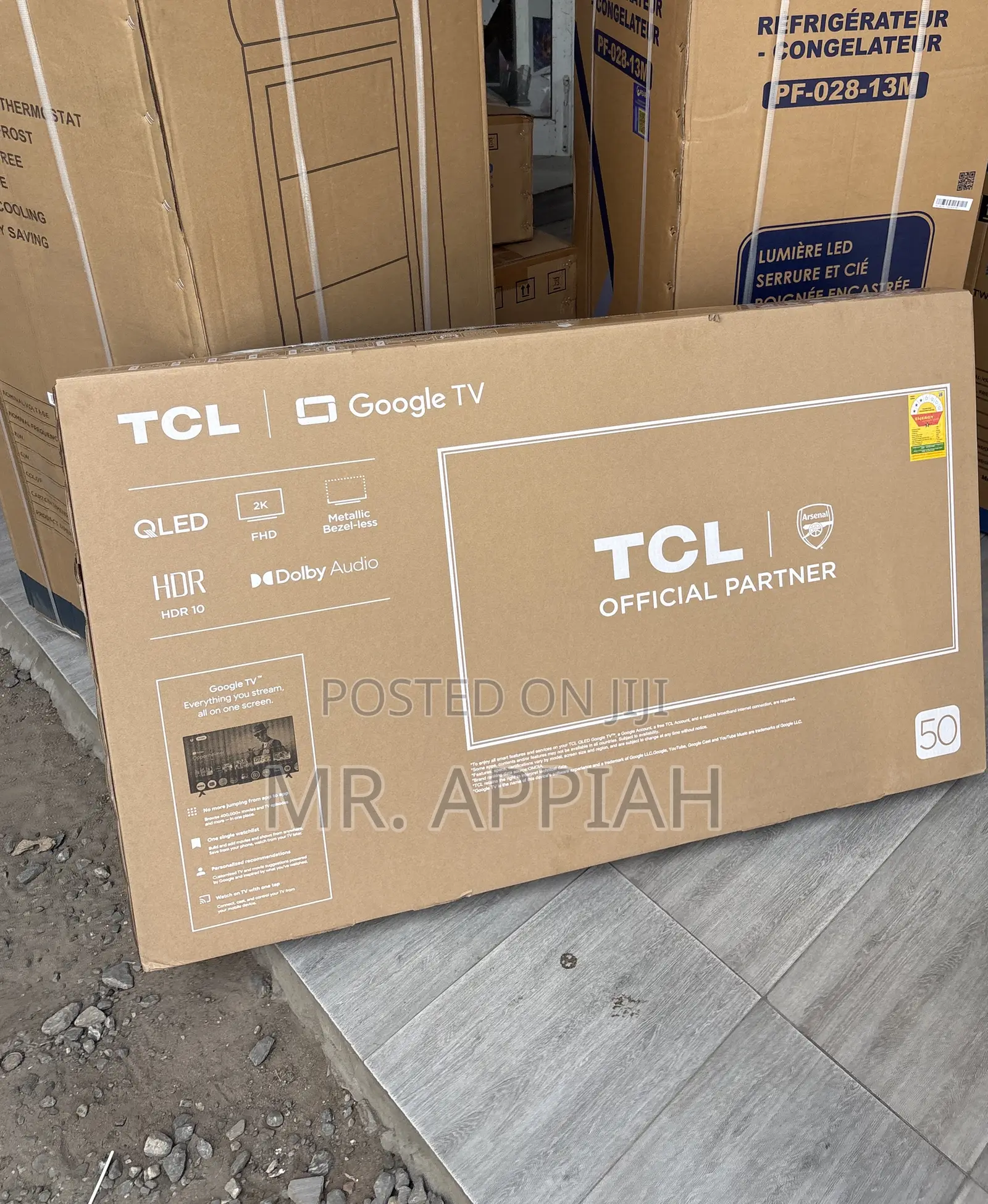 Get Unique TCL 50”(50s5k)Qled Smart Satellite Television(Black)2025