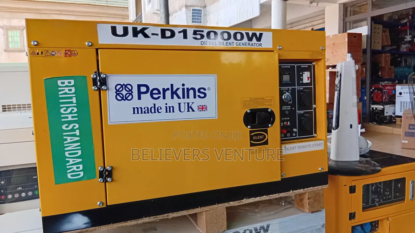 Uk Manufactured 15kva Generator With Perkins Engine