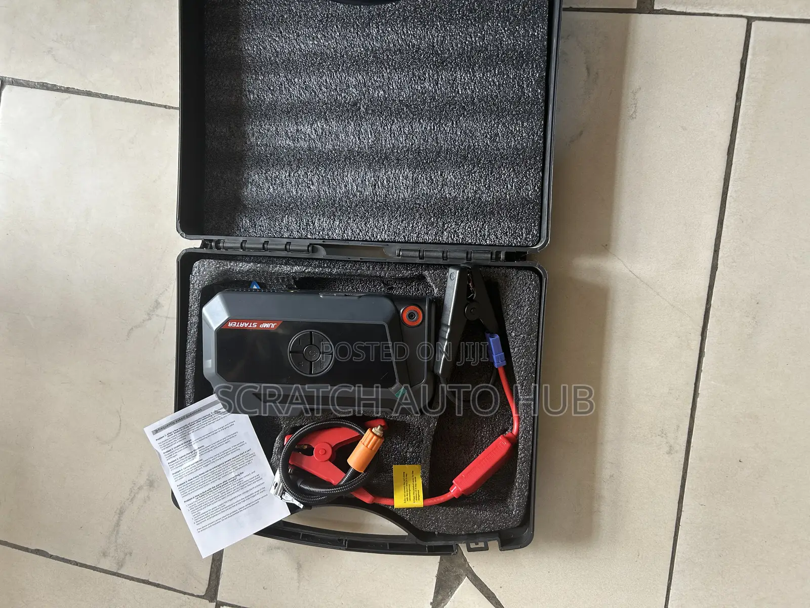 Jump Start With Tyre Inflator Complete Set