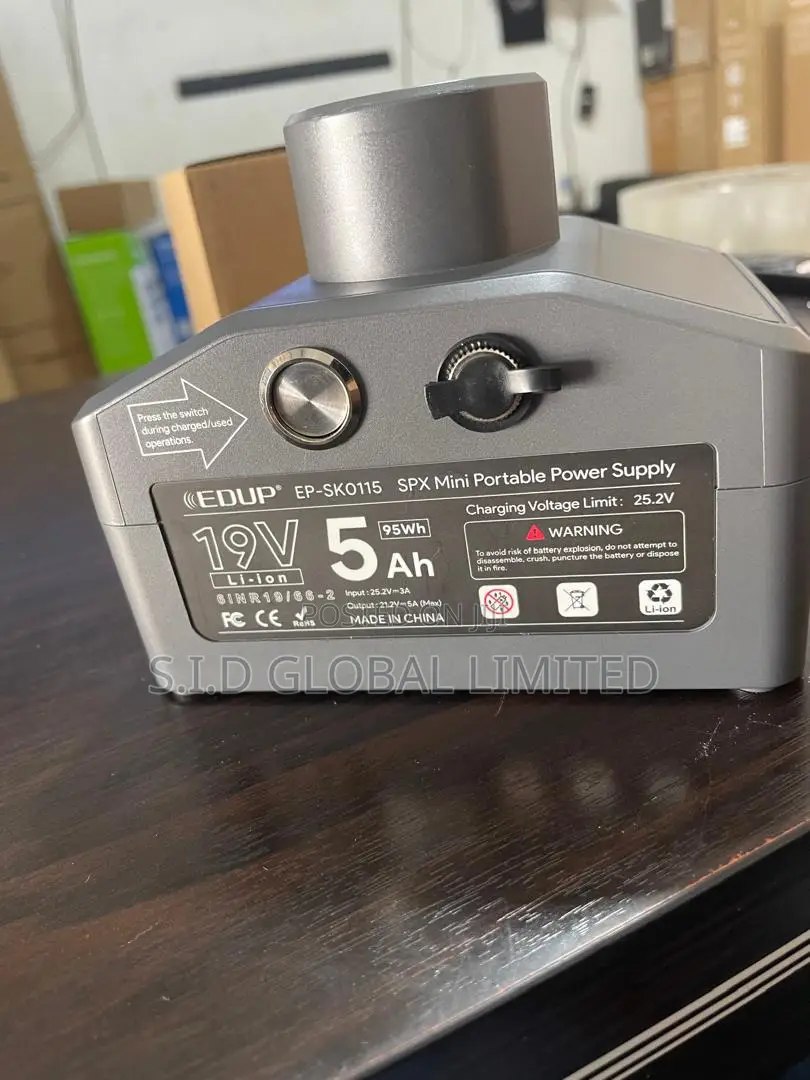 Edup Battery Bank With Included Mount & Adapter
1