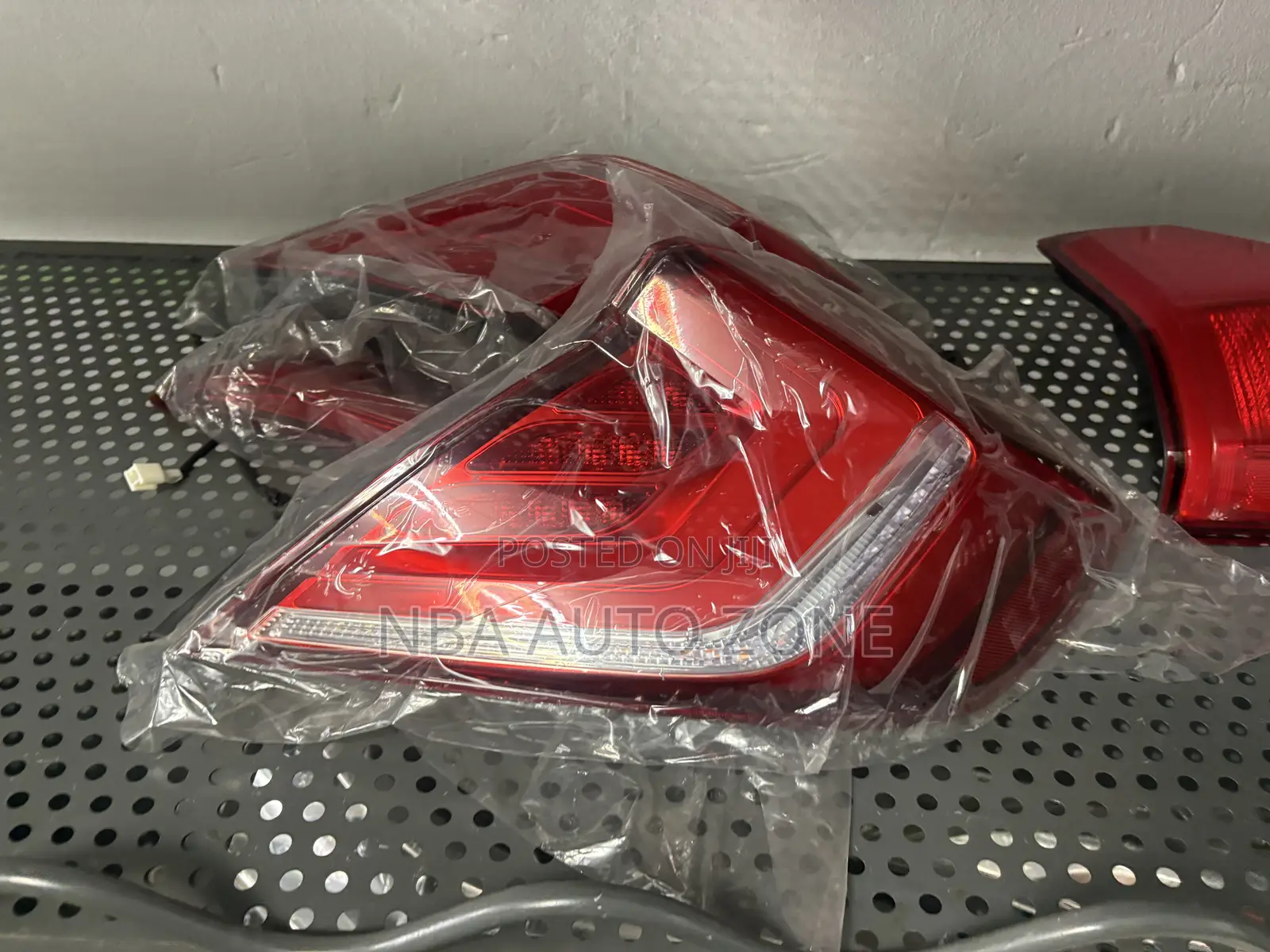Honda Civic 2016-19 Spec Tail Light Red and Black With Boot Light Set