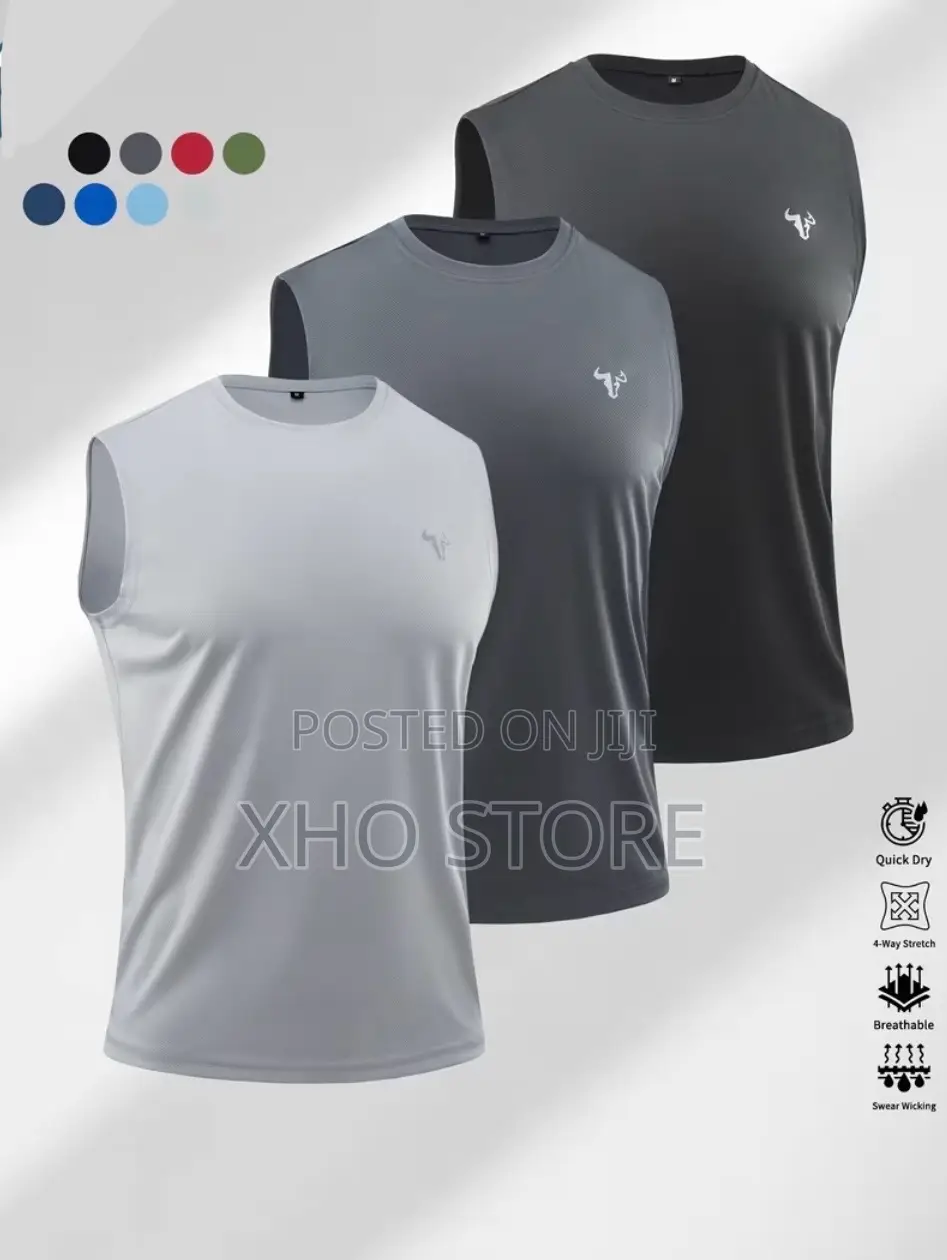 Men's Tank Top Summer Sleeveless Athletic Vest - Breathable