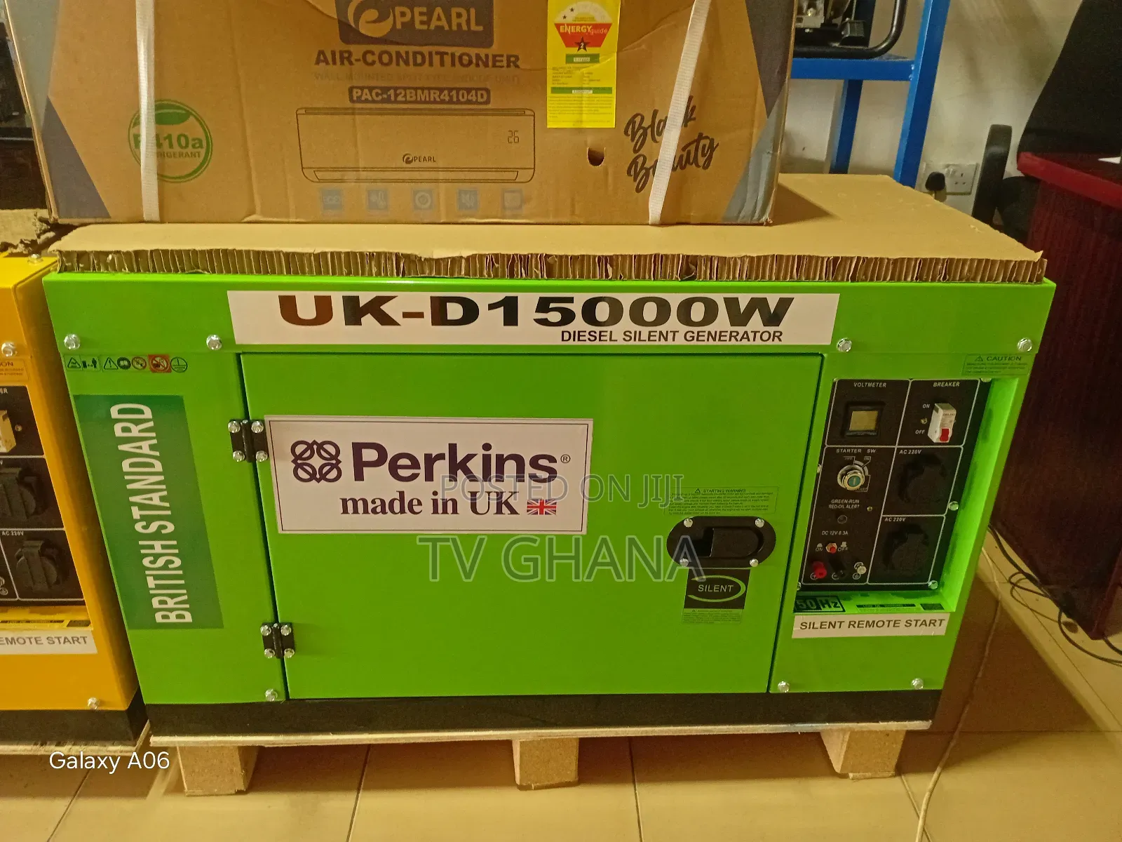Perkins 16500w Heavy Duty Generator – 15kva Prime Power 15kva
