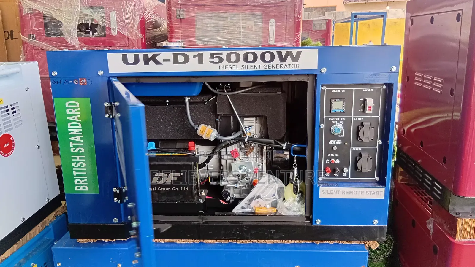 Uk Standard Generator – Perkins Powered 15kva