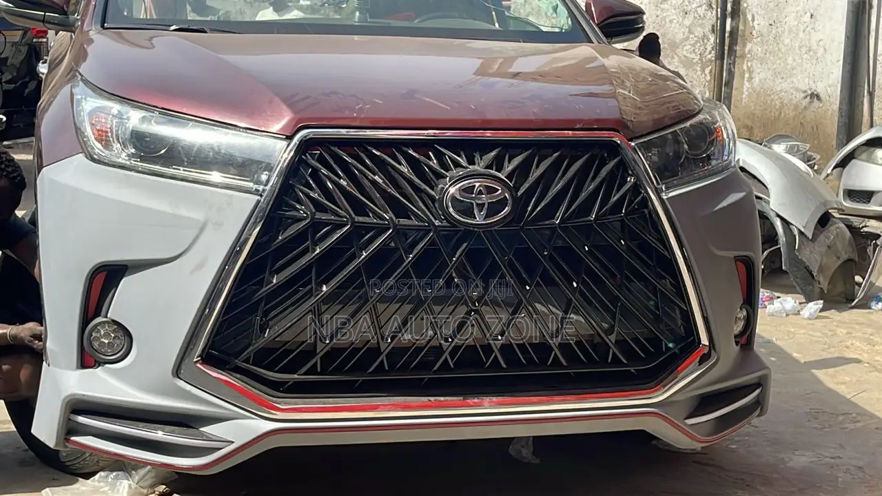 Toyota Highlander 2016-19 Lexus Spec Complete Bumper Front and Back