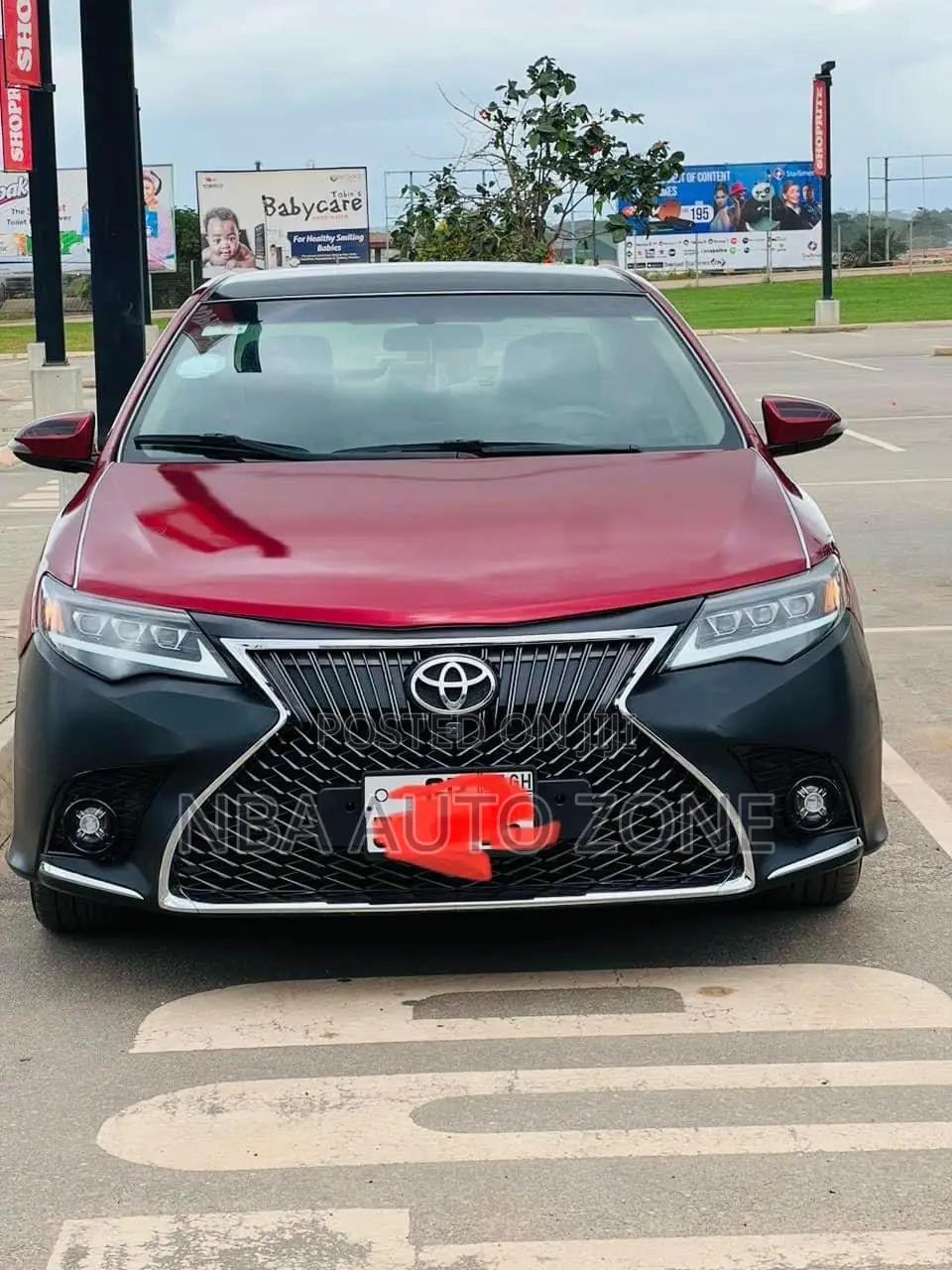 Toyota Camry Spider 2012-14 Lexus Spec Bumper Complete