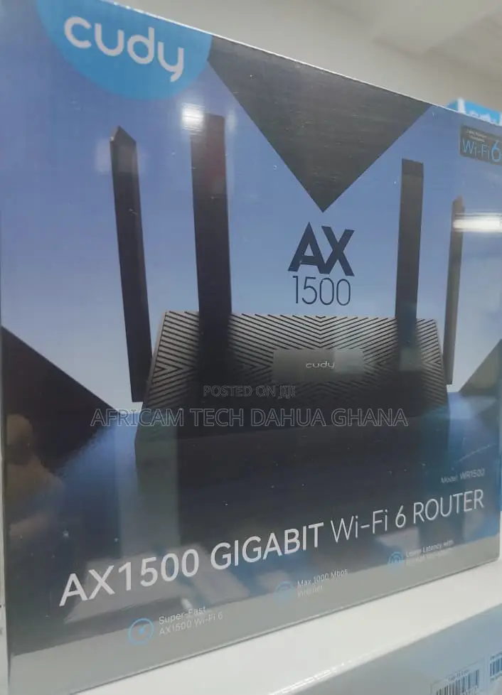 Cudy Ax1500 Gigabit Wi-Fi 6 Router