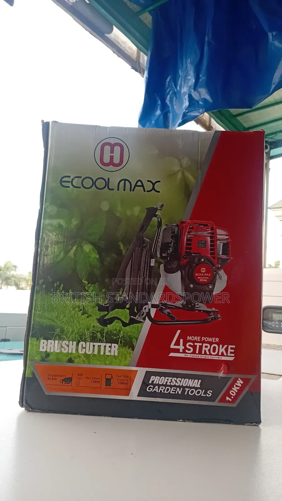 1.0kw Brush Cutter – Perfect for Bush Grass