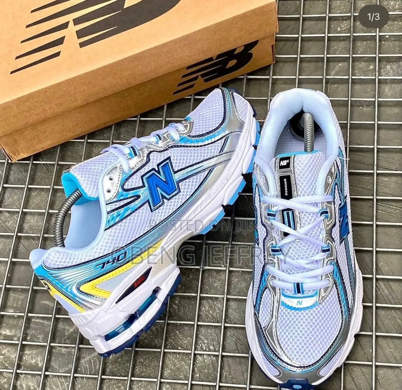 Original New Balance 740 Blue/White