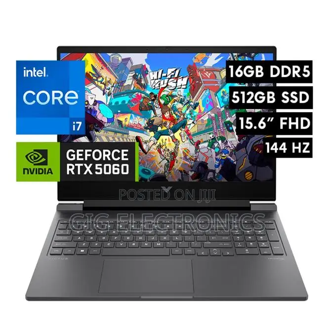 New Laptop HP Victus 15 16GB Intel Core I7 SSD 512GB